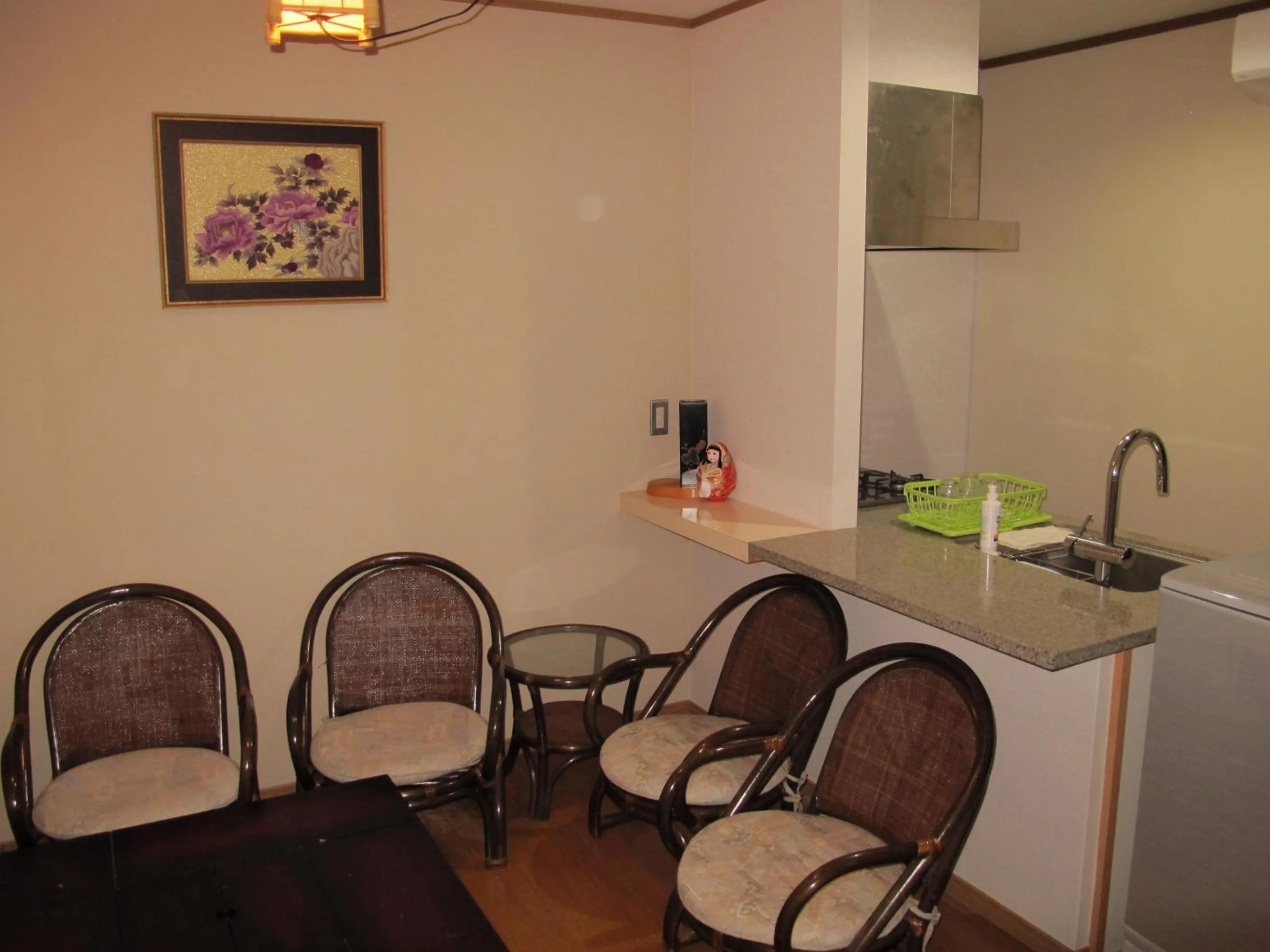 Kitchen or kitchenette in Atami Ikyuan 熱海一休庵