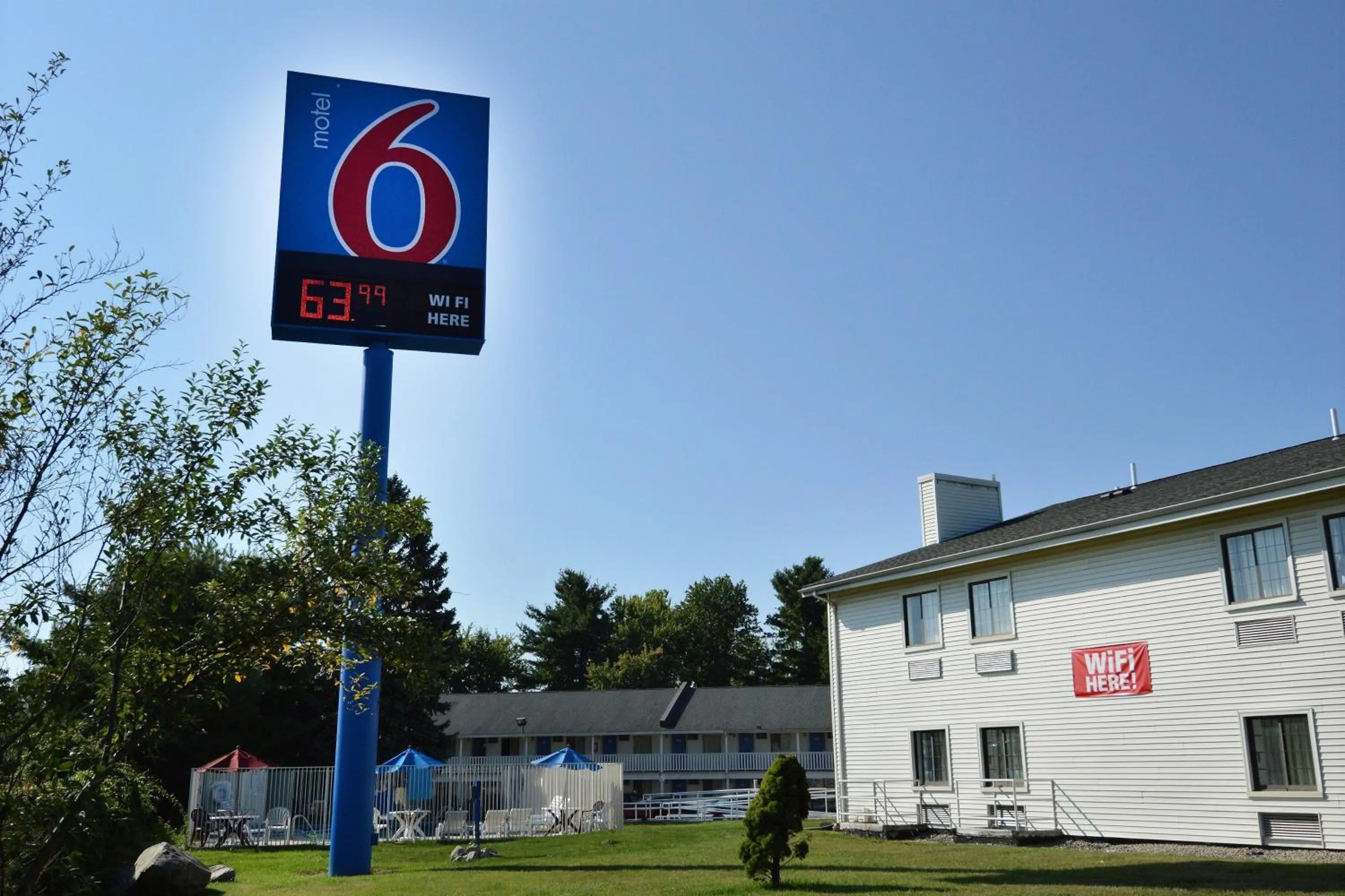 Property logo or sign in Motel 6-Nashua, NH