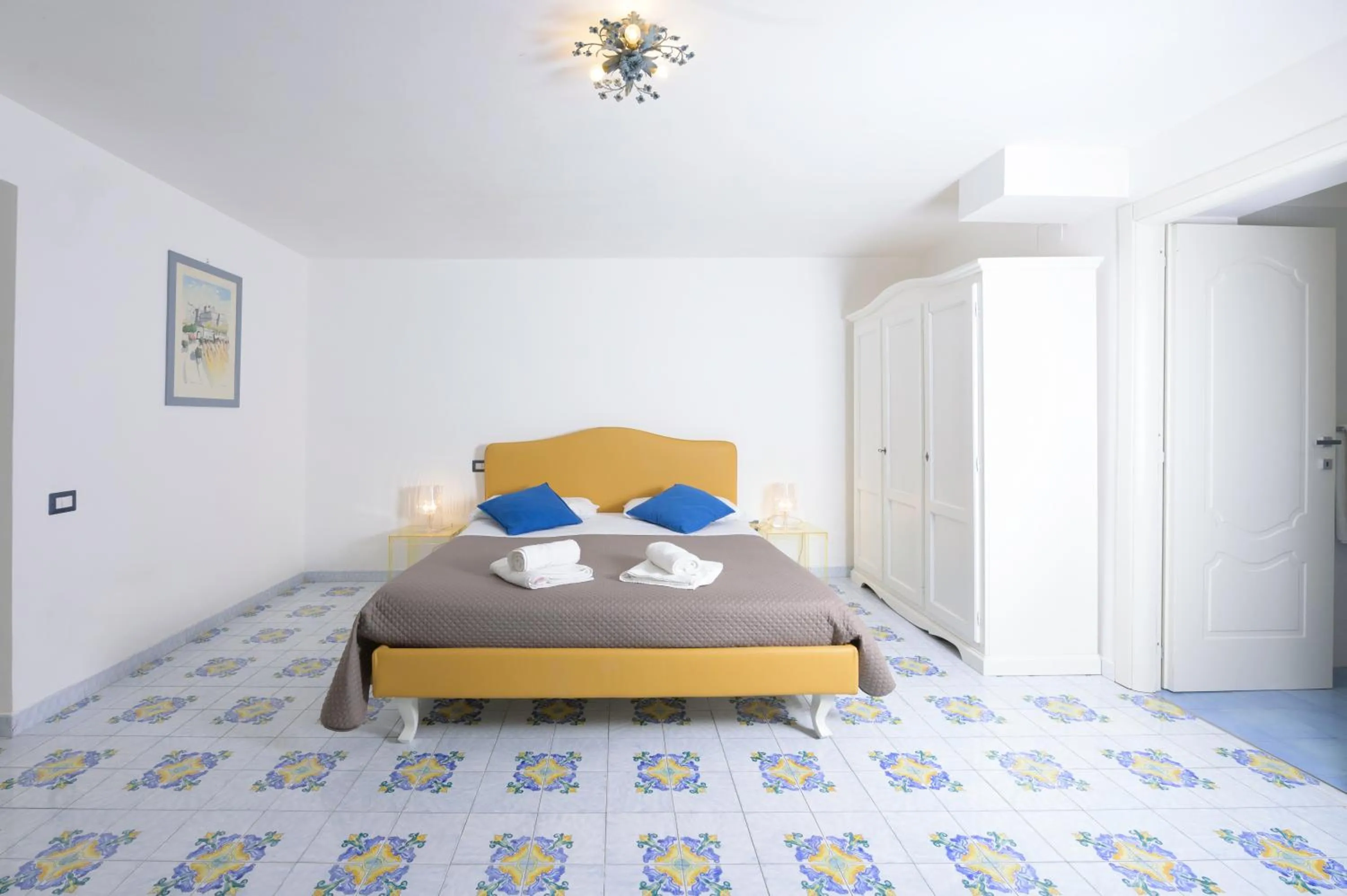 Bedroom, Bed in B&B Mediterraneo