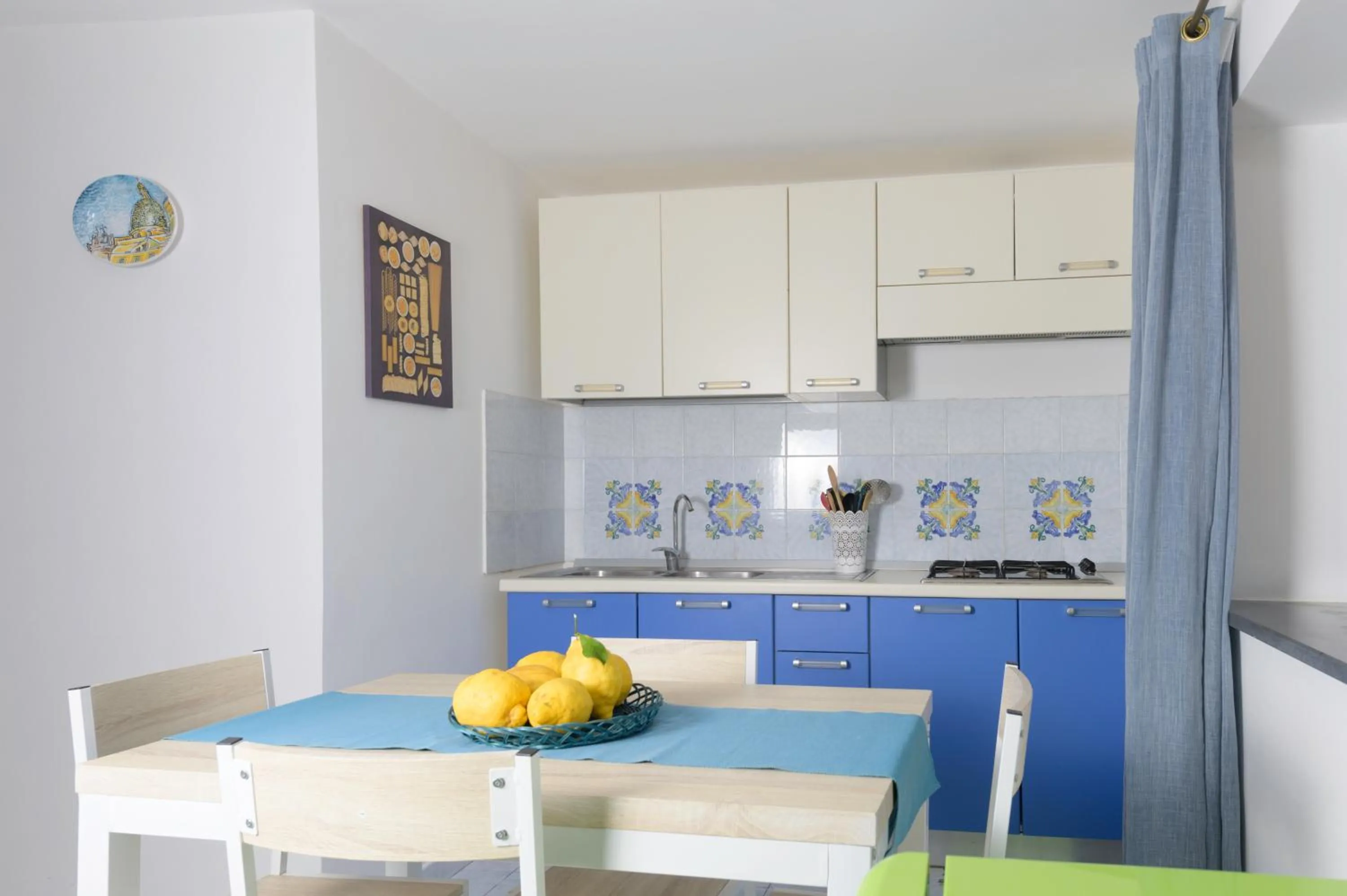 Kitchen or kitchenette in B&B Mediterraneo