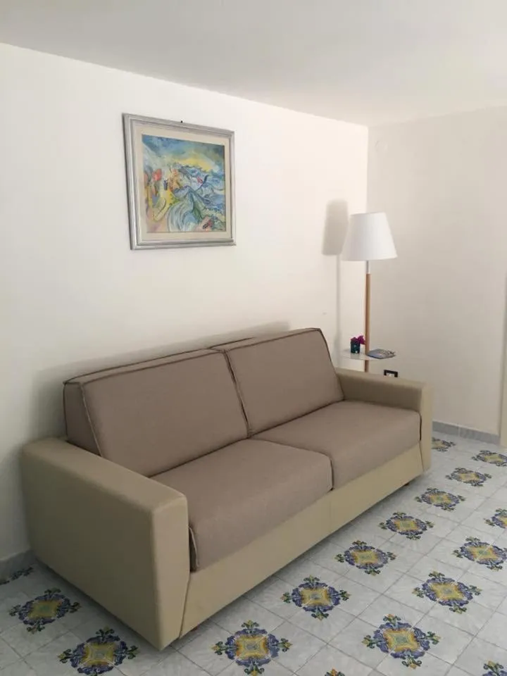 Living room in B&B Mediterraneo