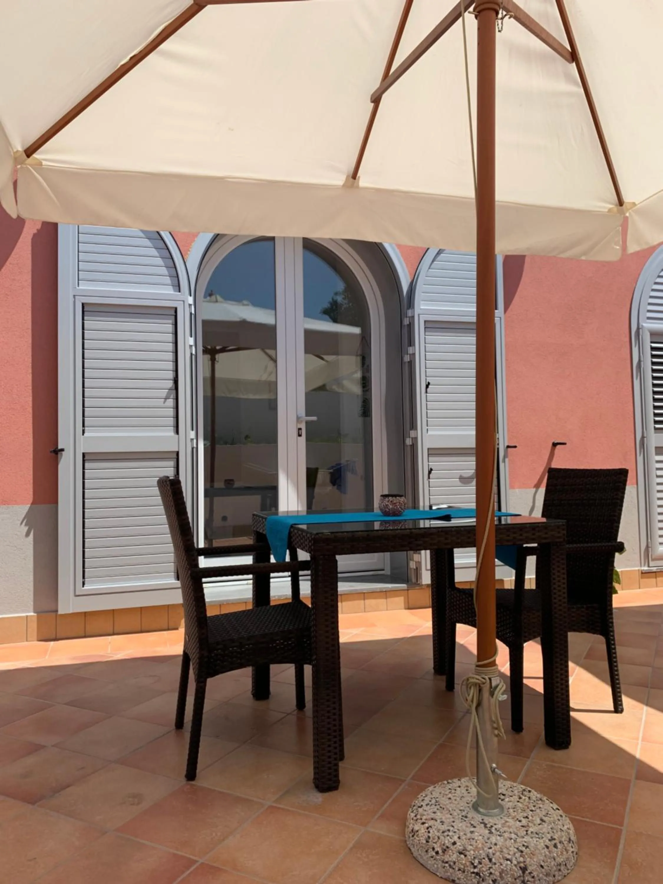 Balcony/Terrace in B&B Mediterraneo