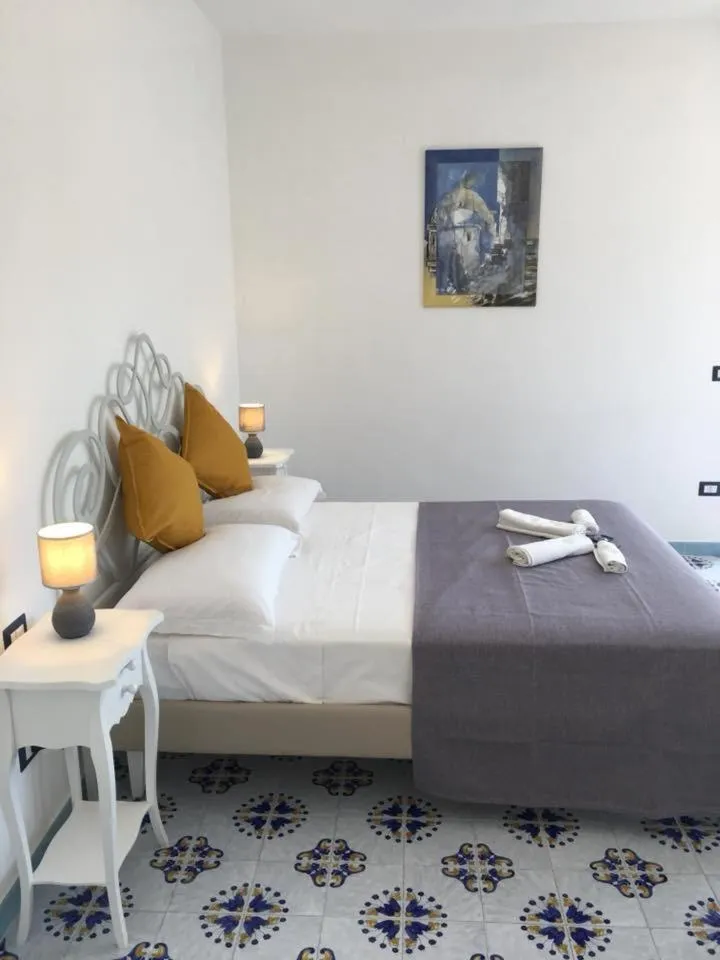 Bed in B&B Mediterraneo