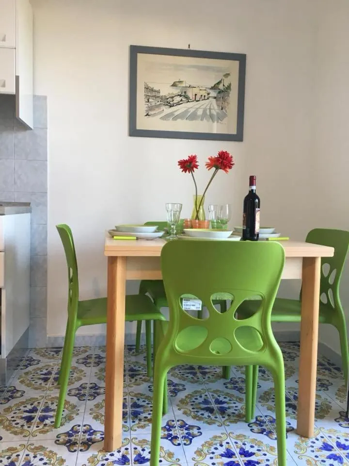 Dining area in B&B Mediterraneo