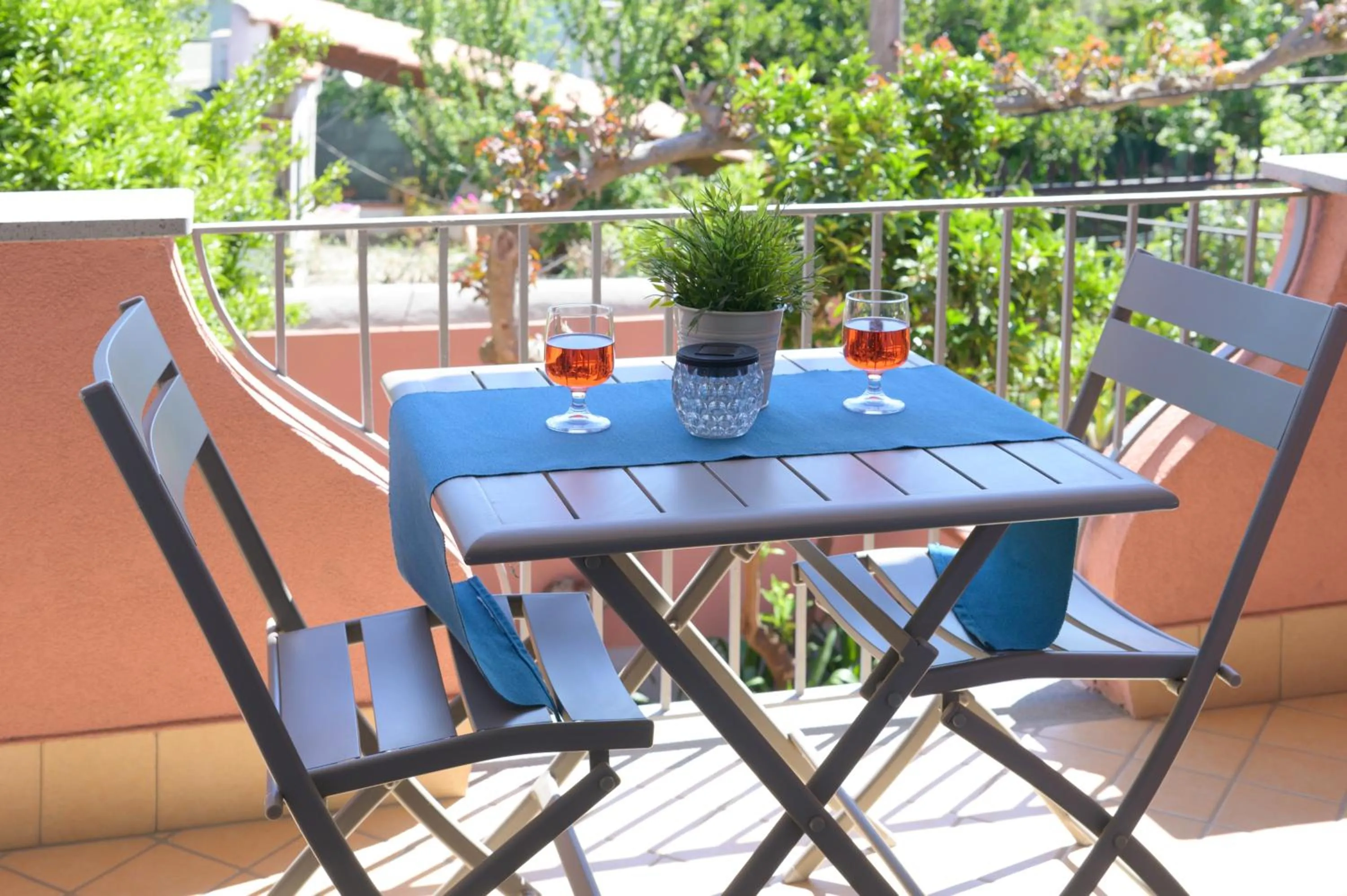 Balcony/Terrace in B&B Mediterraneo