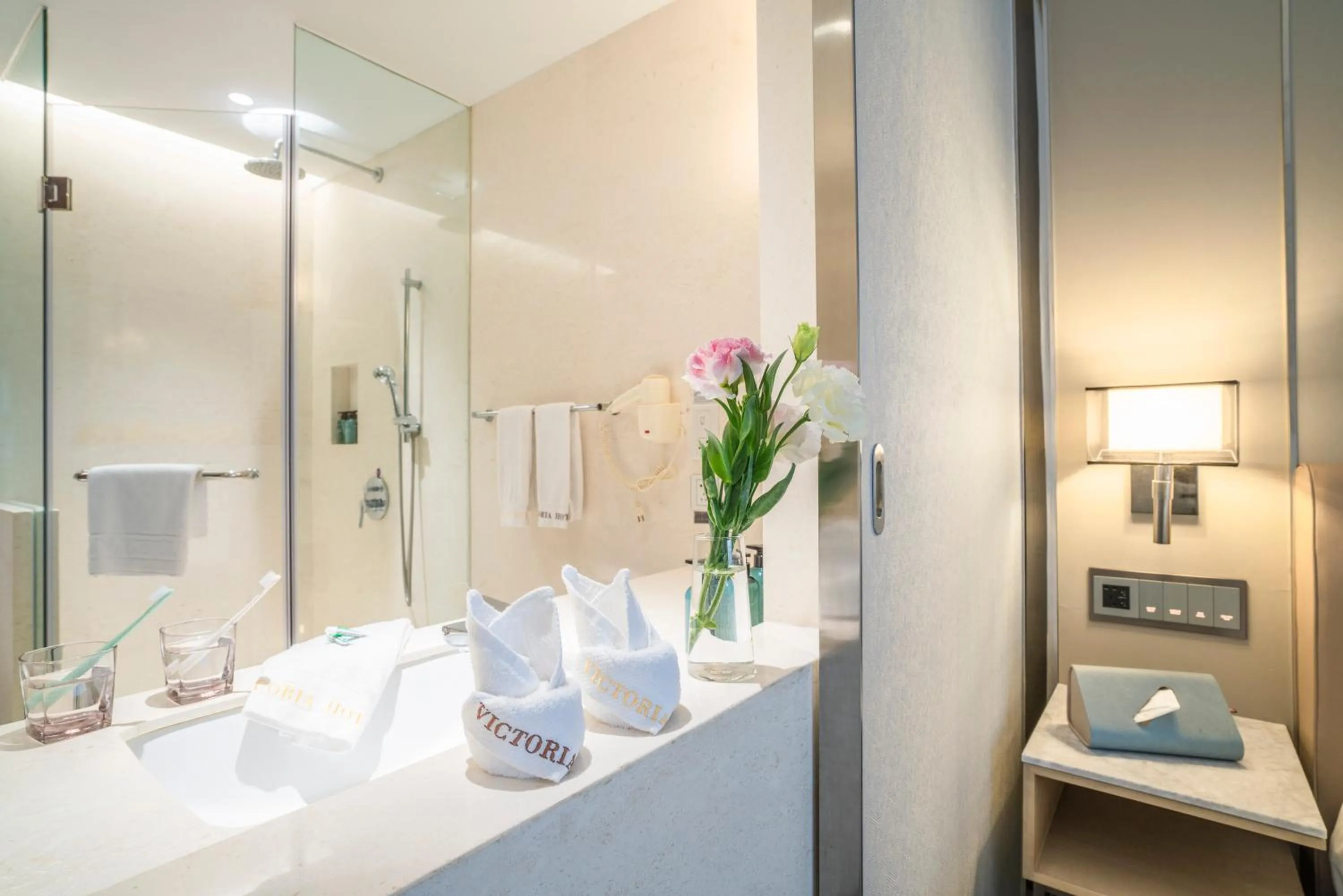 Bathroom in Victoria Hotel Guangzhou Zhujiang New Town