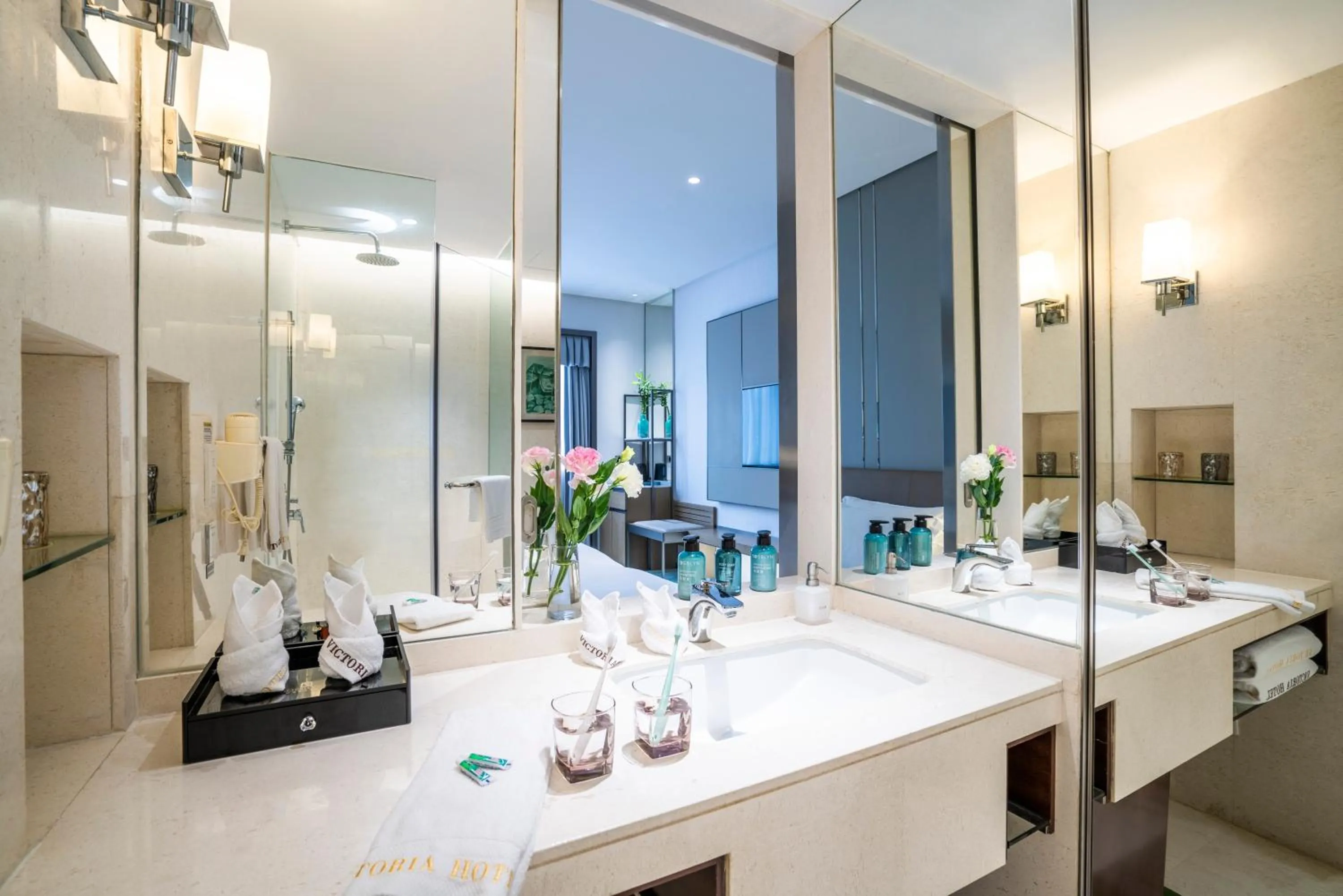 Bathroom in Victoria Hotel Guangzhou Zhujiang New Town