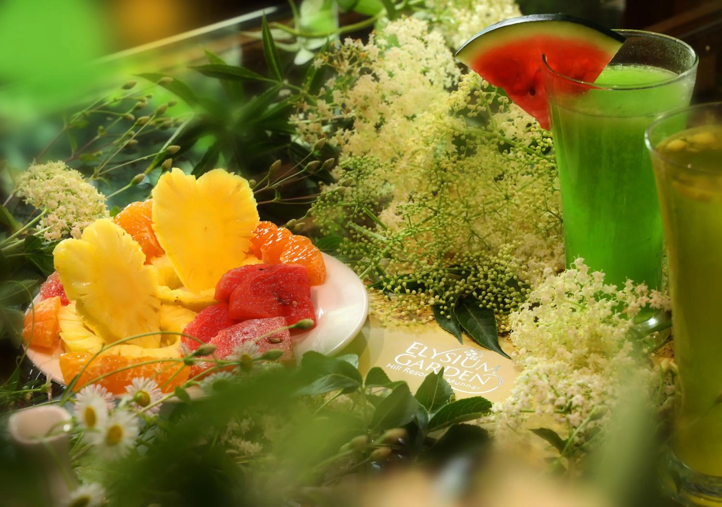 Food close-up in Elysium Garden