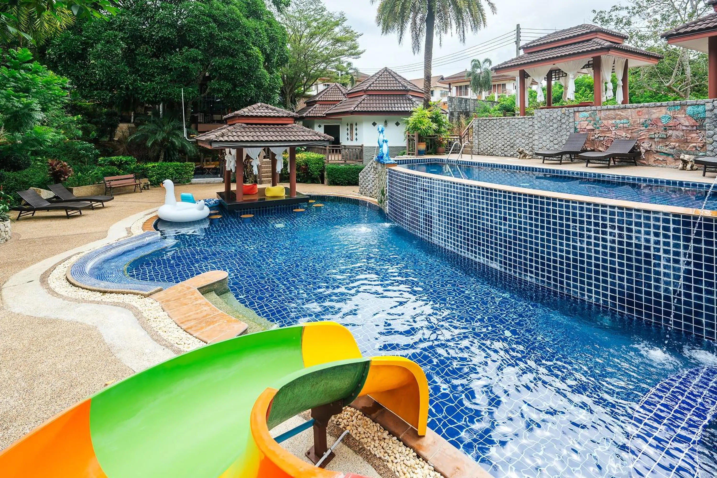 Swimming pool in Thai Modern Resort & Spa "Newly Renovated"