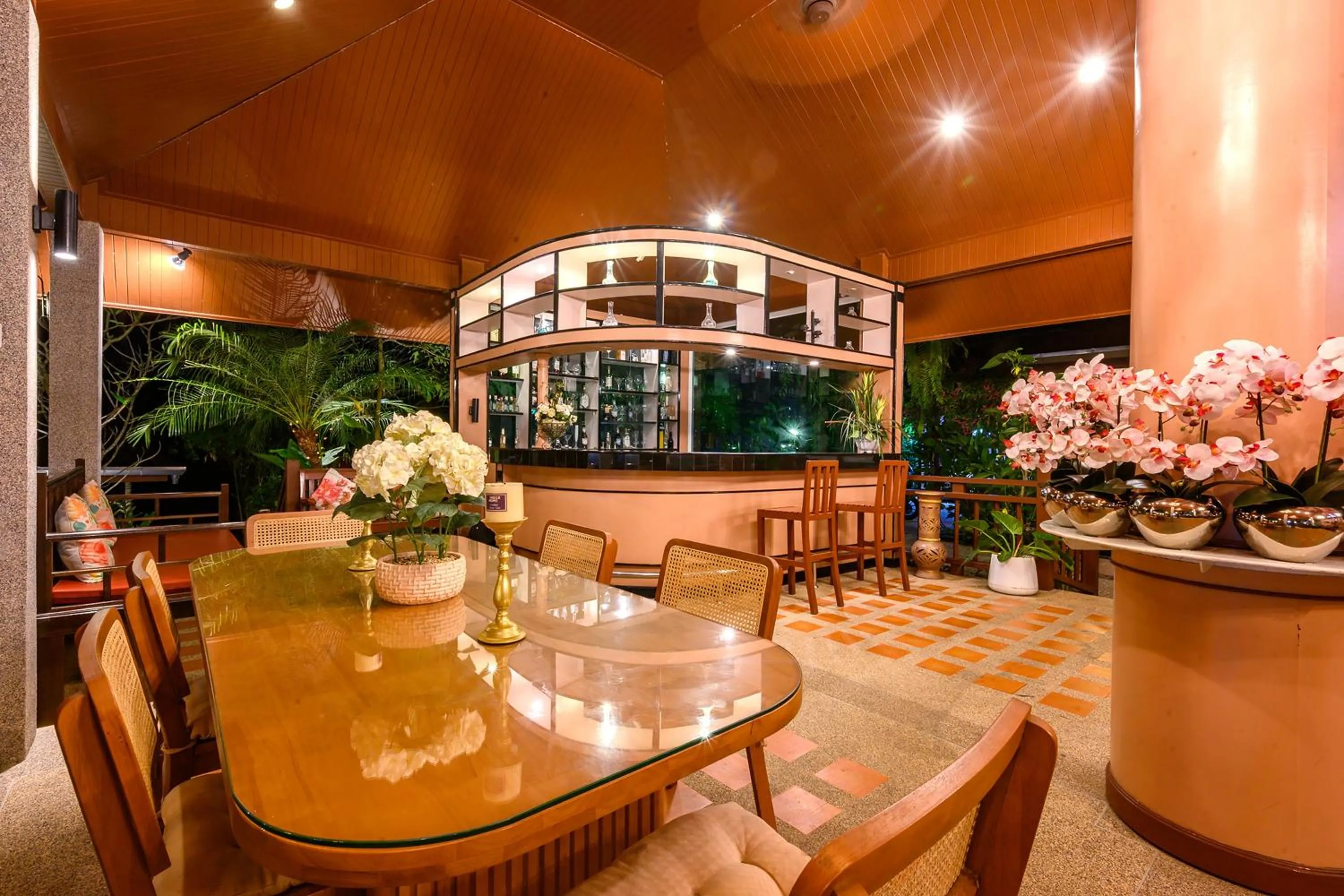 Seating area in Thai Modern Resort & Spa "Newly Renovated"