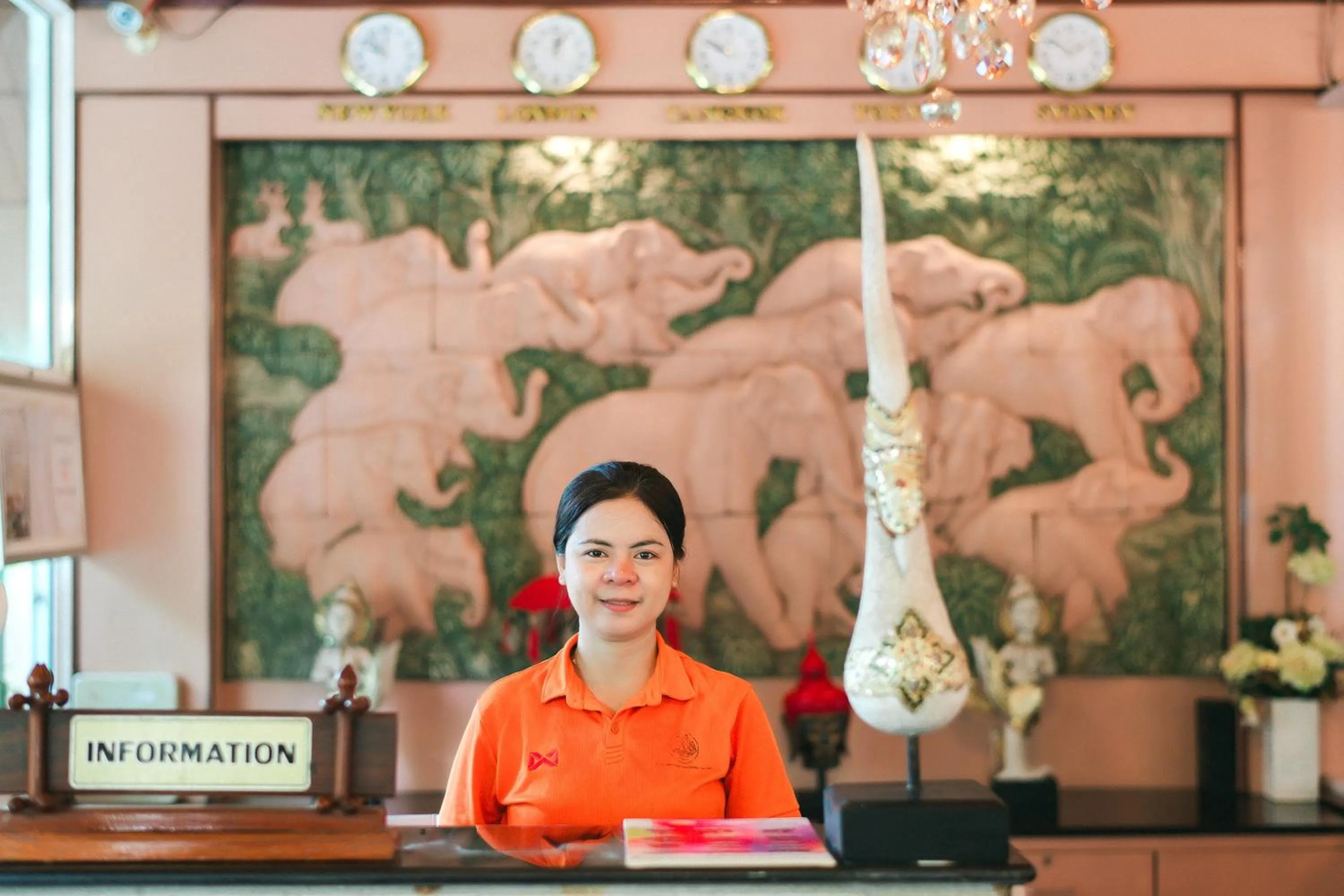 Lobby or reception in Thai Modern Resort & Spa "Newly Renovated"