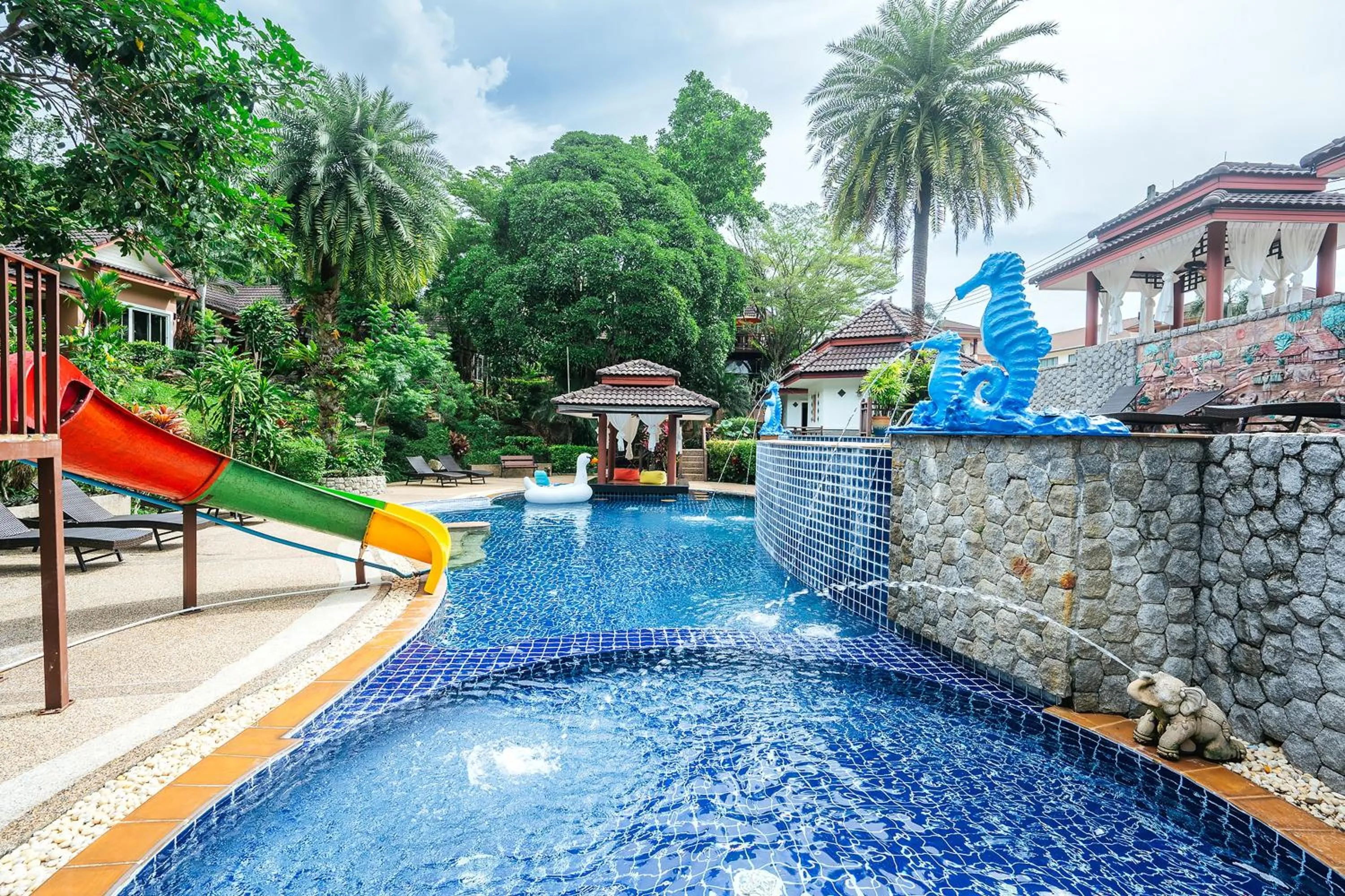 Swimming pool in Thai Modern Resort & Spa "Newly Renovated"