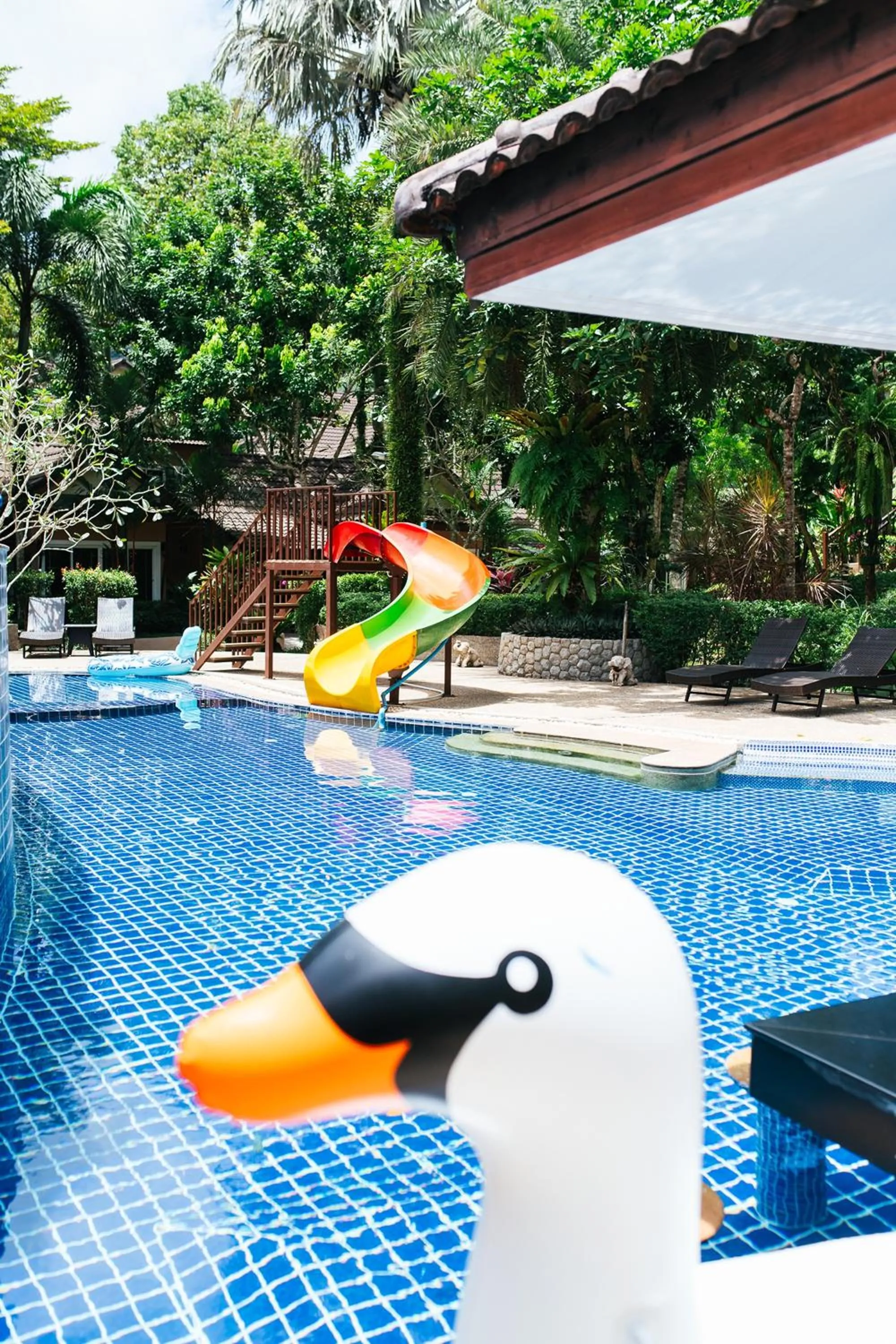 Swimming pool in Thai Modern Resort & Spa "Newly Renovated"