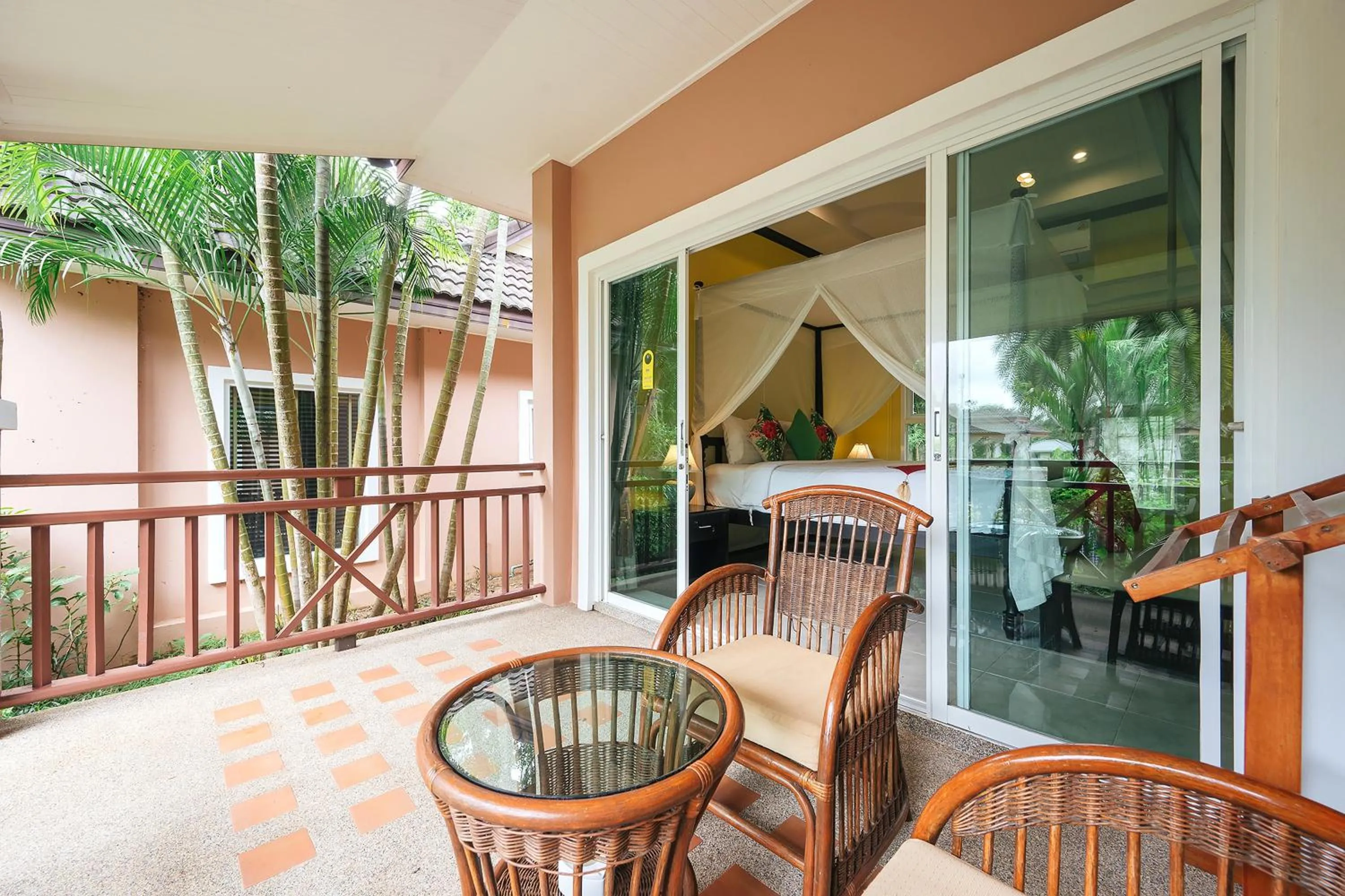 Seating area in Thai Modern Resort & Spa "Newly Renovated"