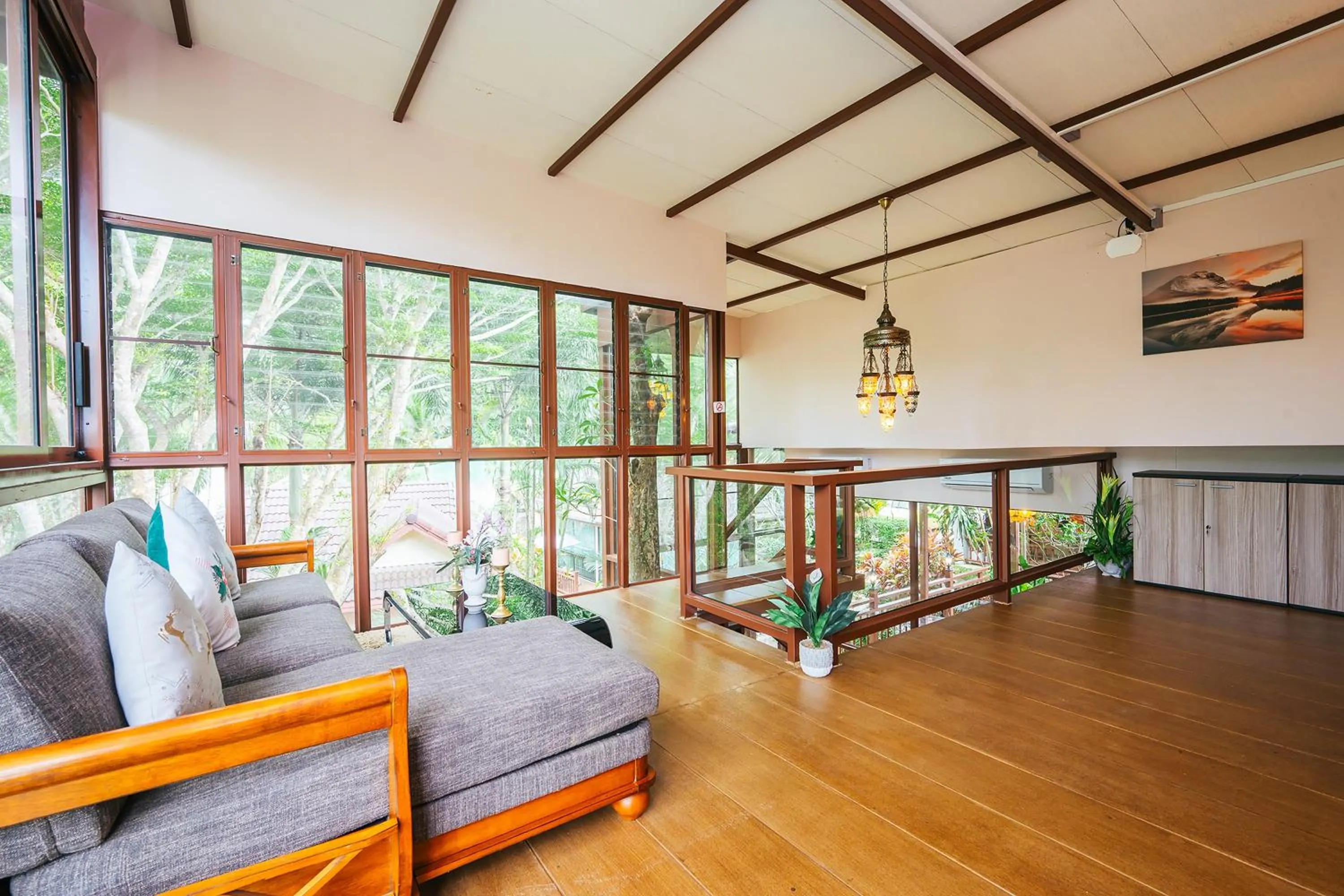 Living room in Thai Modern Resort & Spa "Newly Renovated"