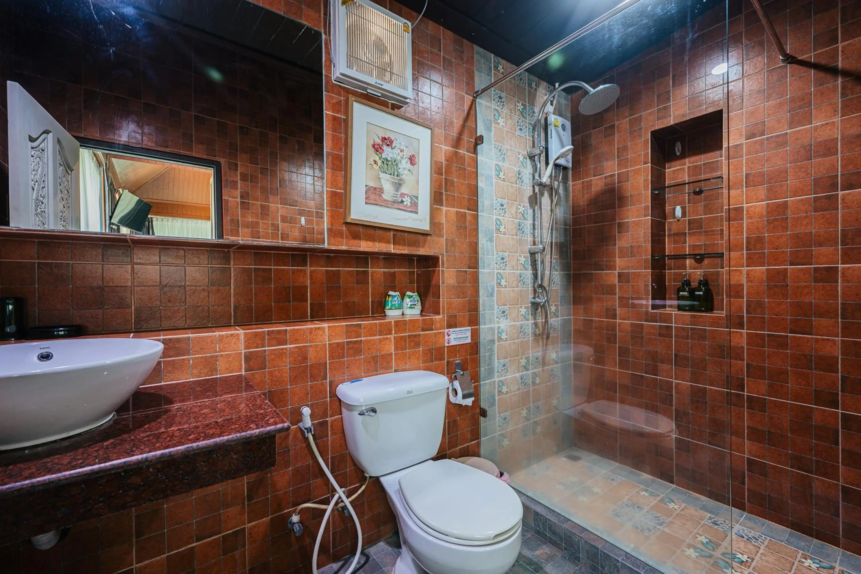 Bathroom in Thai Modern Resort & Spa "Newly Renovated"