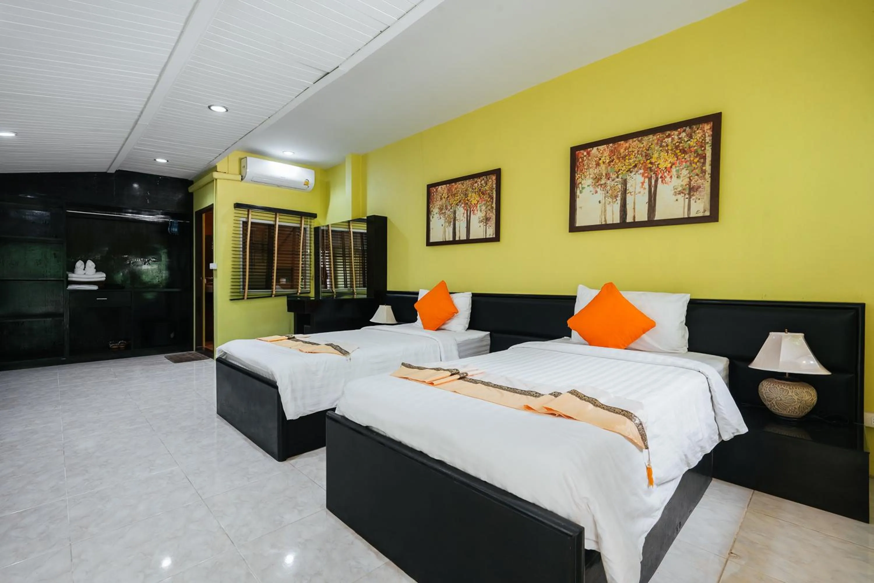 Bed in Thai Modern Resort & Spa "Newly Renovated"