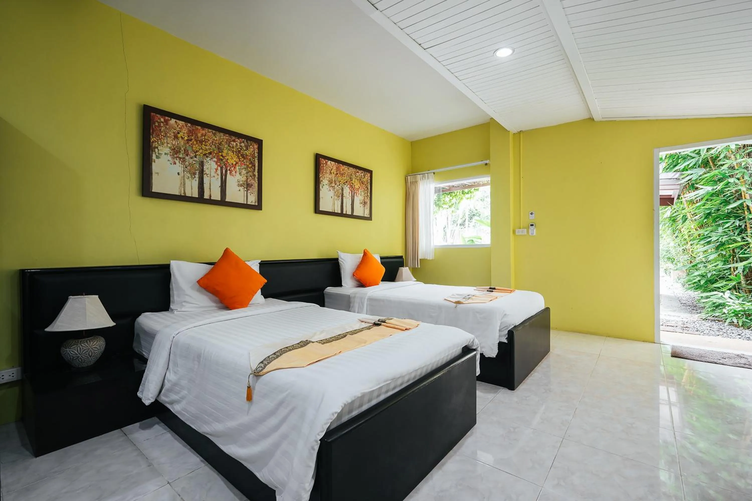 Bed in Thai Modern Resort & Spa "Newly Renovated"