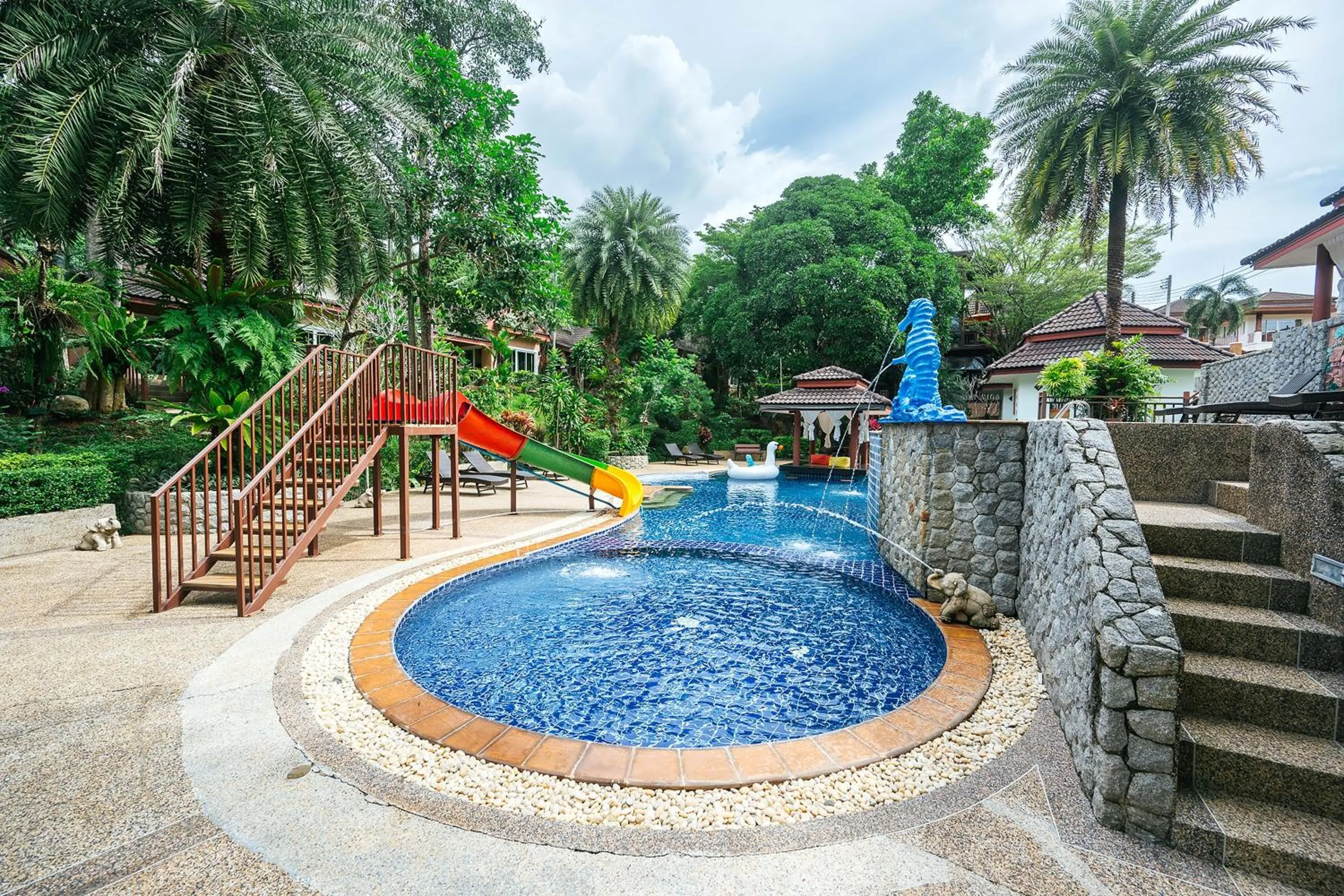 Swimming pool in Thai Modern Resort & Spa "Newly Renovated"