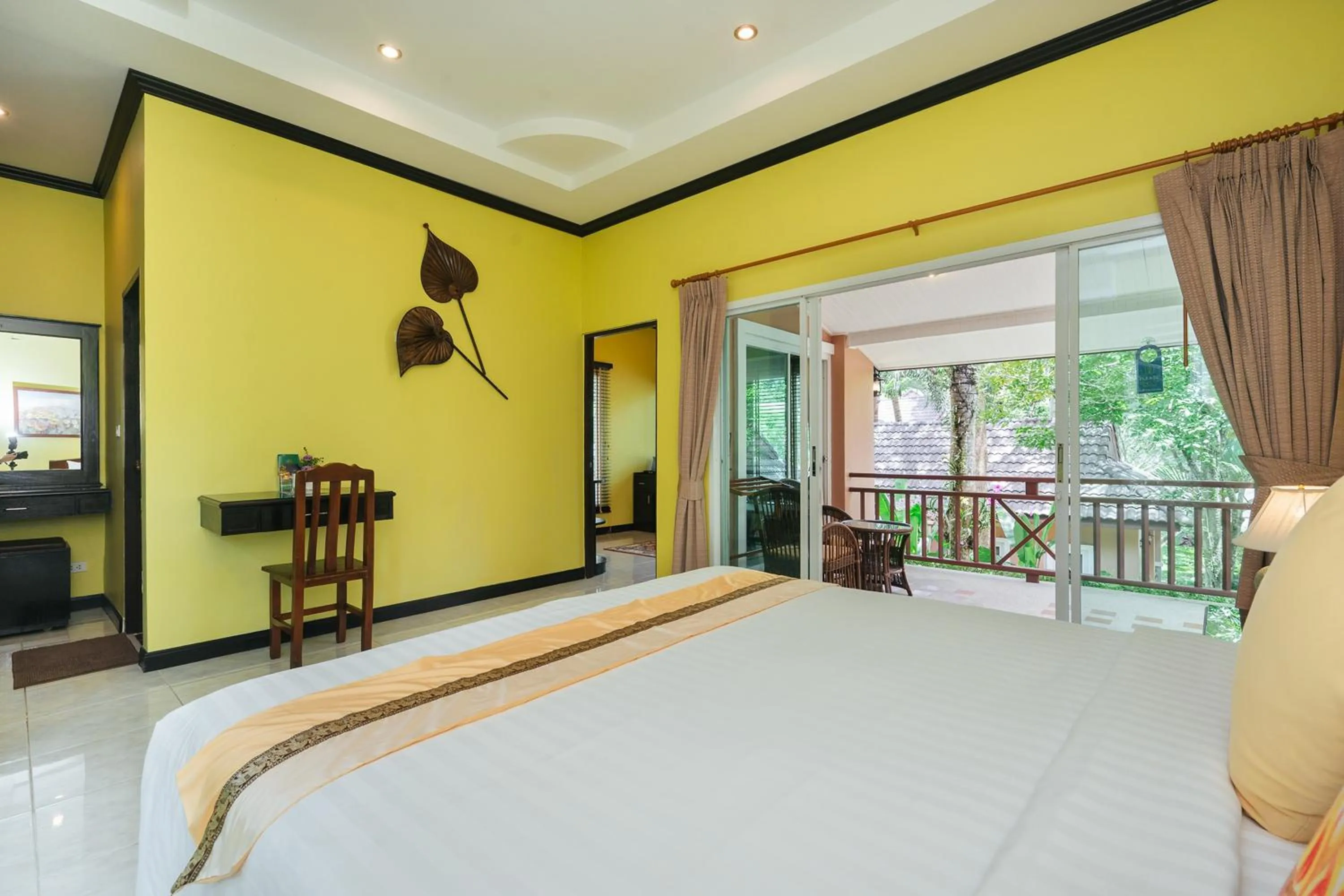 Bed in Thai Modern Resort & Spa "Newly Renovated"