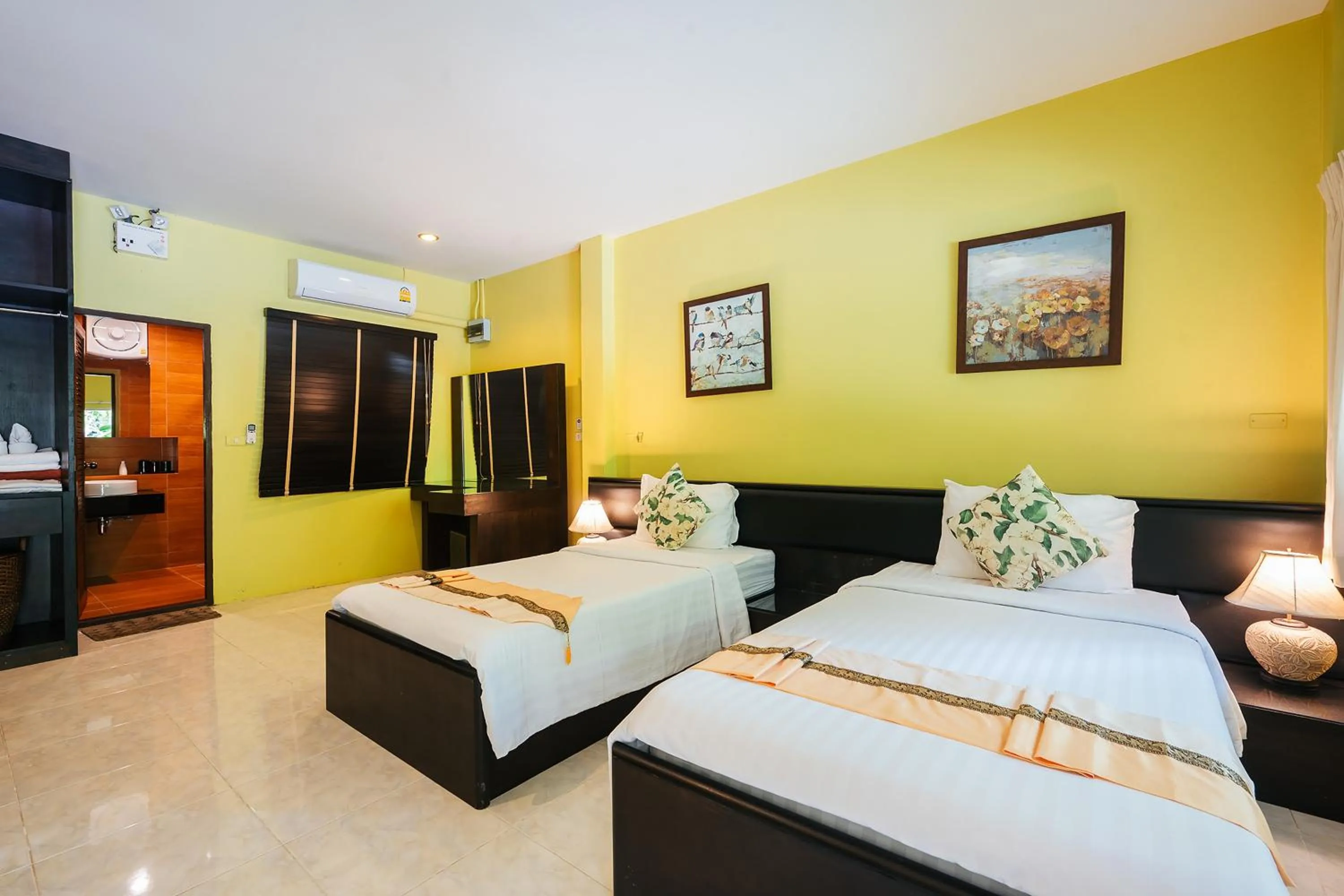 Bed in Thai Modern Resort & Spa "Newly Renovated"