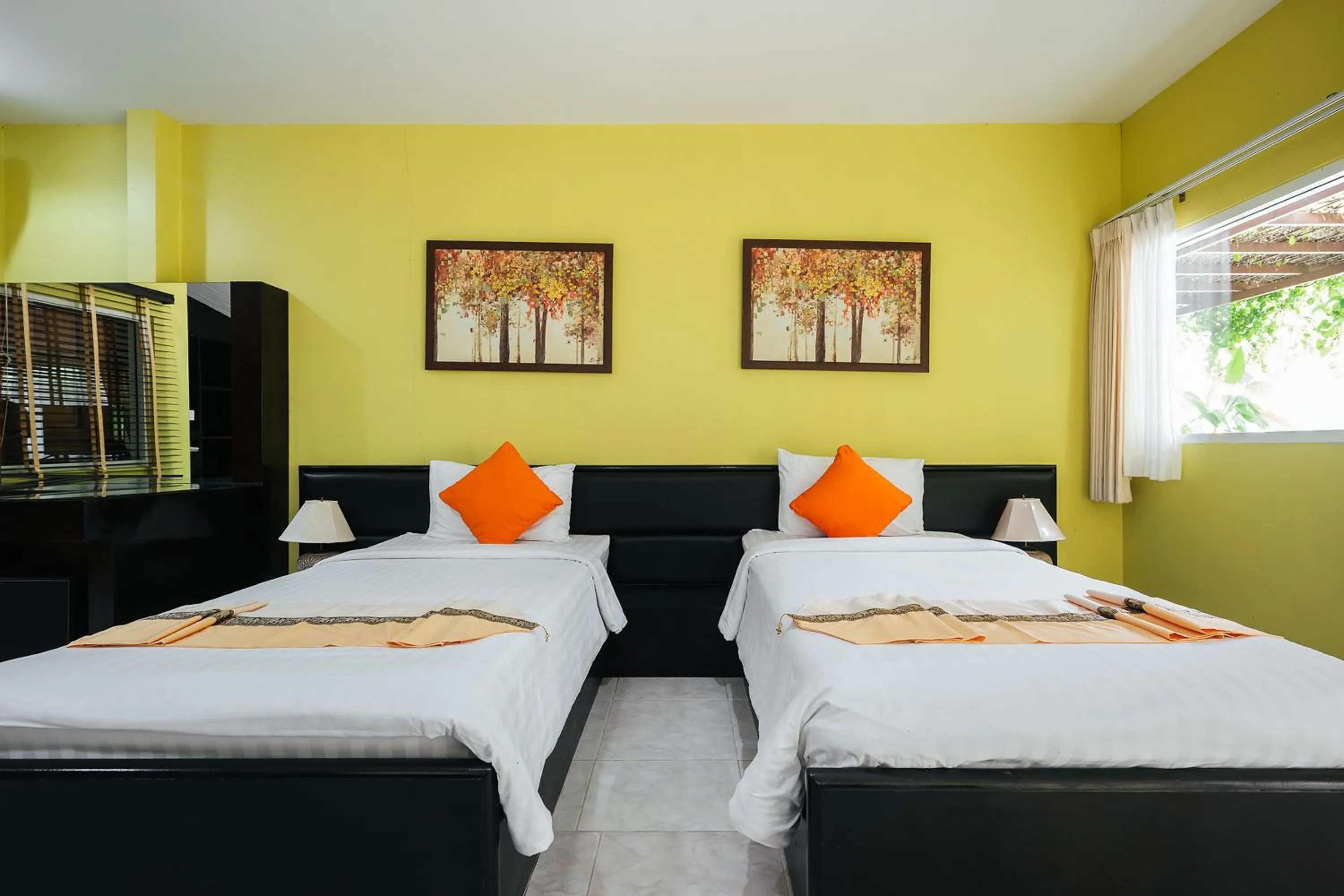 Bed in Thai Modern Resort & Spa "Newly Renovated"