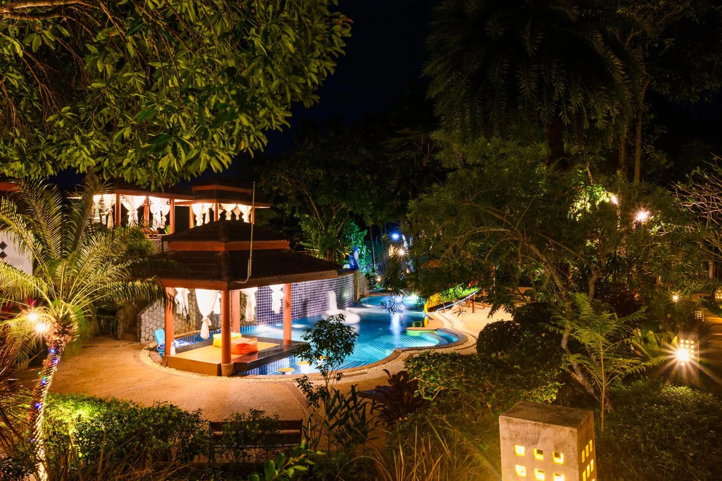 Pool view in Thai Modern Resort & Spa "Newly Renovated"