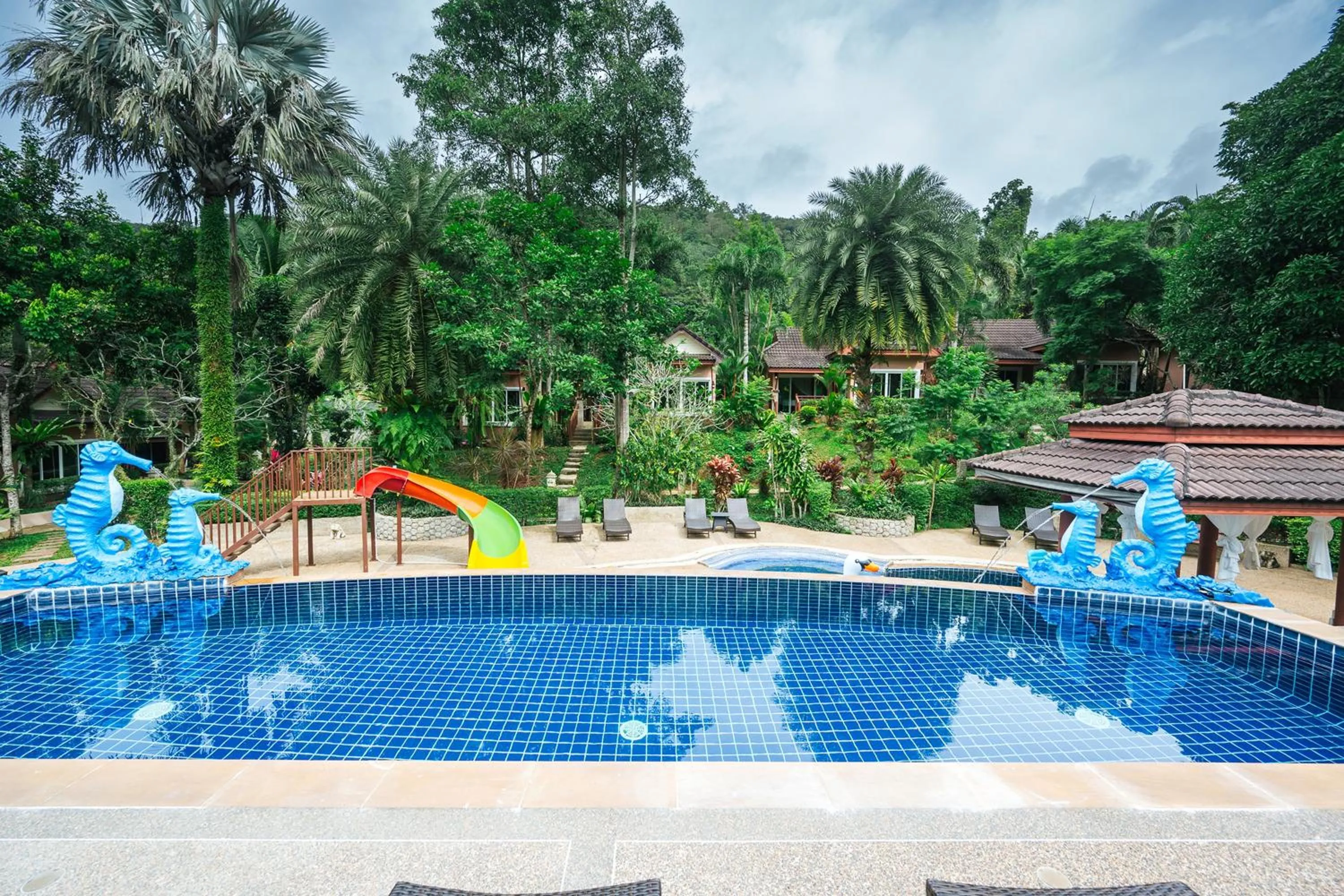 Swimming pool in Thai Modern Resort & Spa "Newly Renovated"