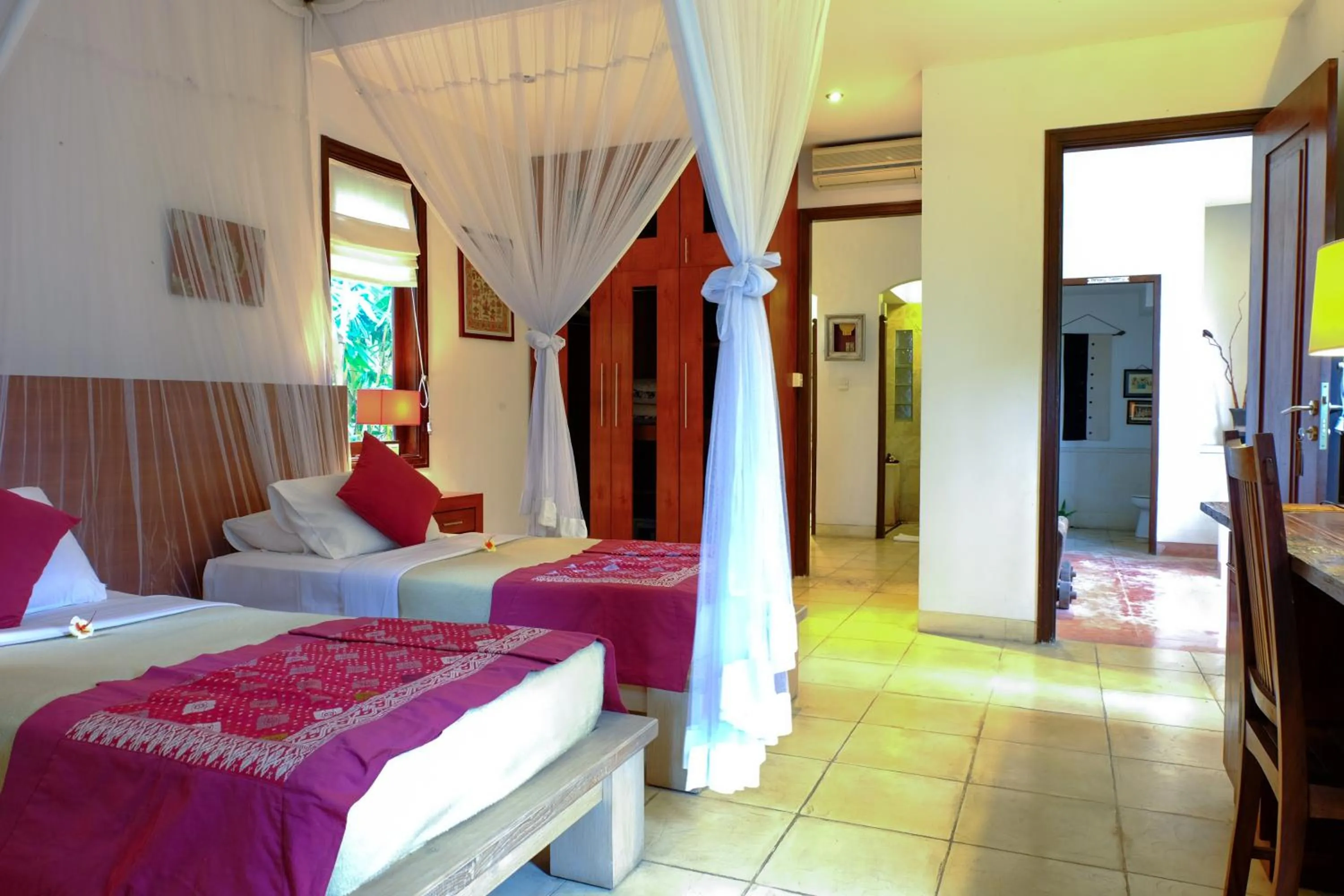 Bed in Villa Sebali