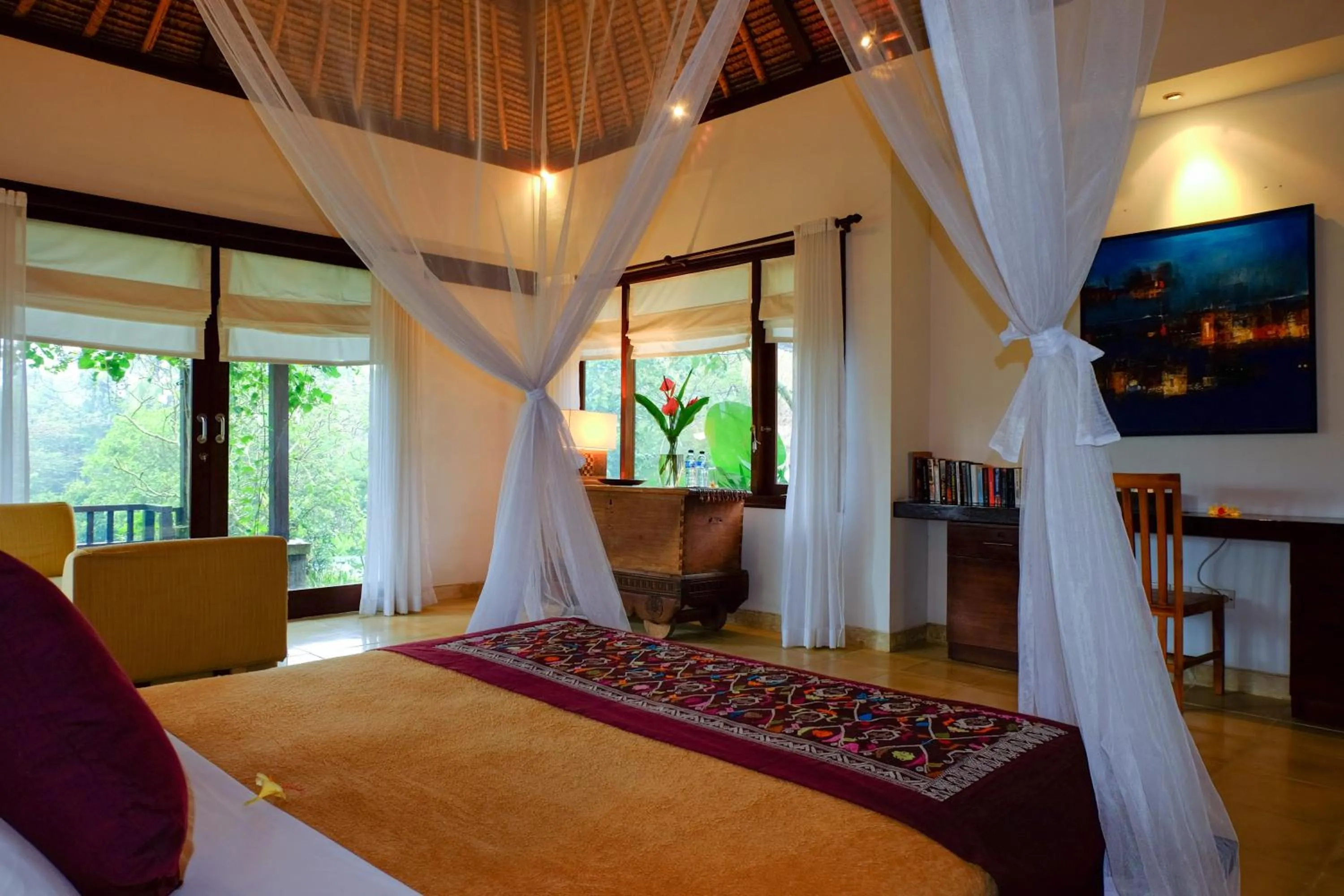 Bed in Villa Sebali