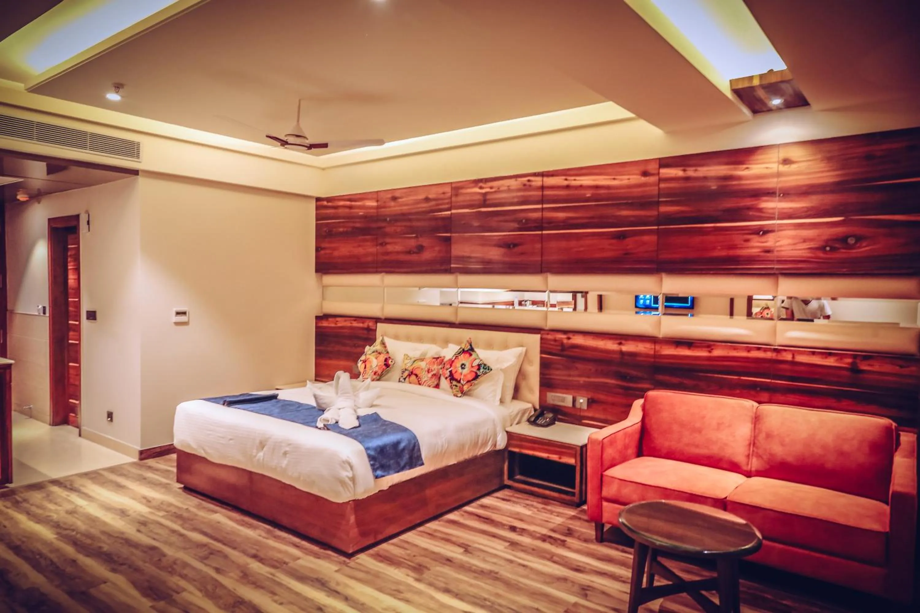 Bed in Hotel Vintage Chandigarh Zirakpur