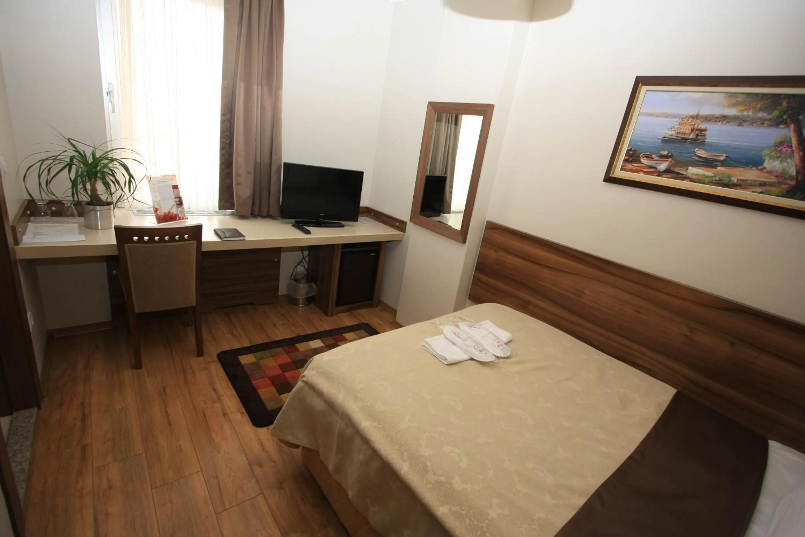 Bed in My Rose Hotel