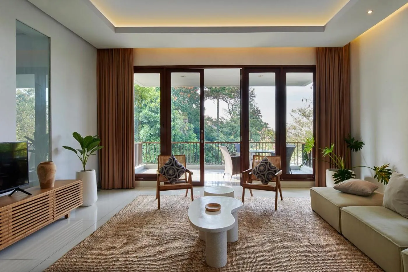 Living room in Jasmine cozy villa 3 bedrooms with a private heated swimming pool and a billiard table