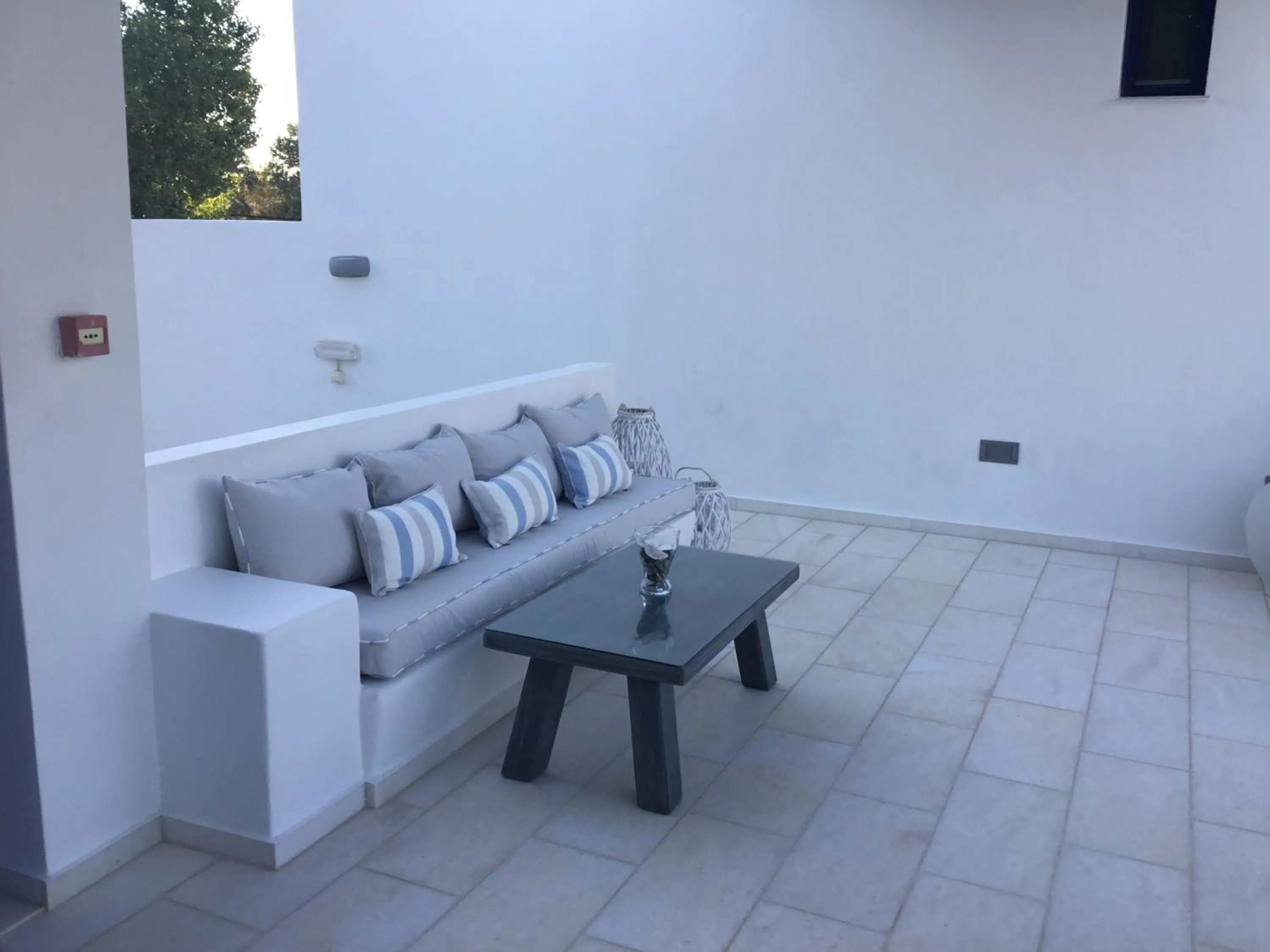 Seating area in Marioly Studios