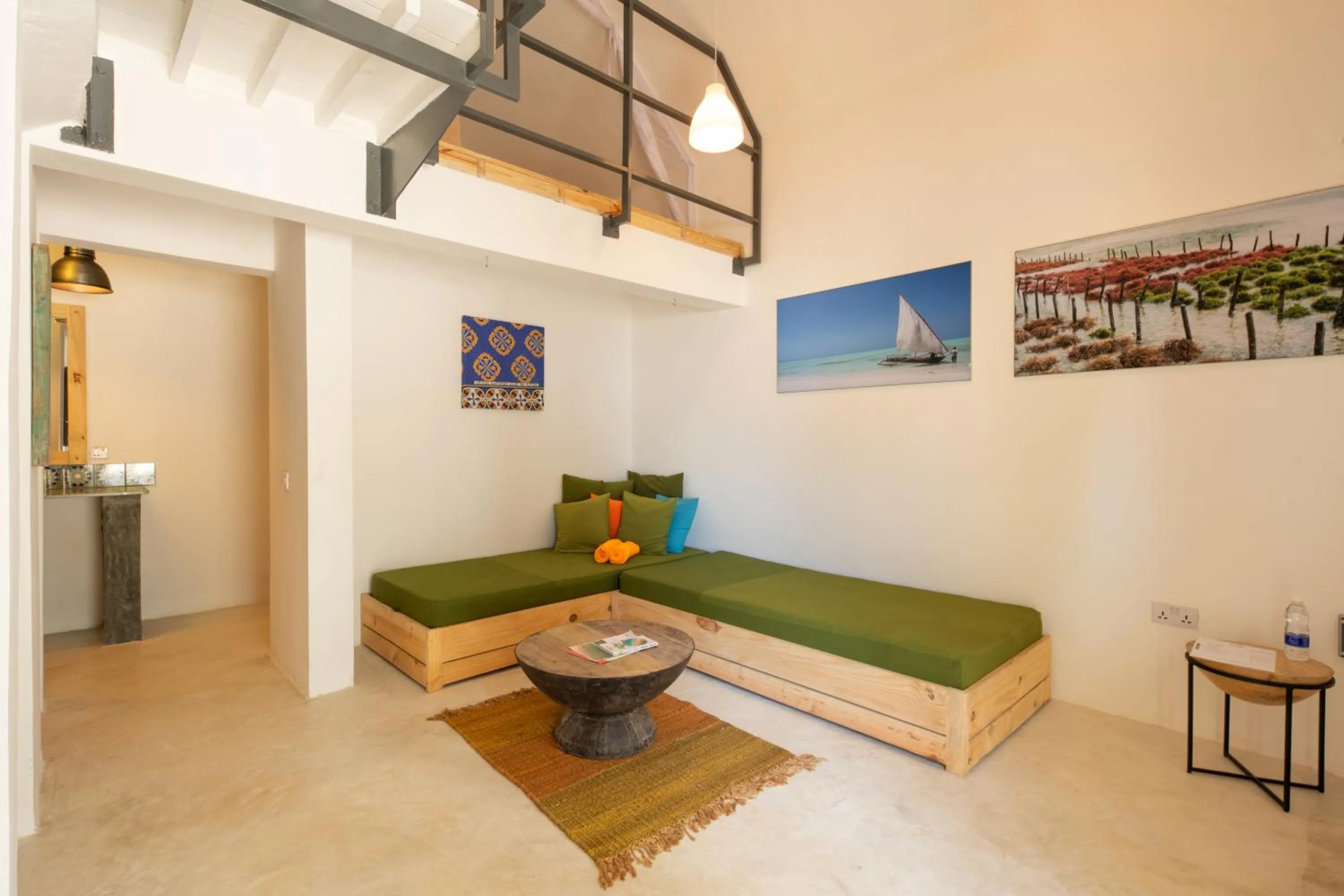 Seating area in Fun Beach Hotel