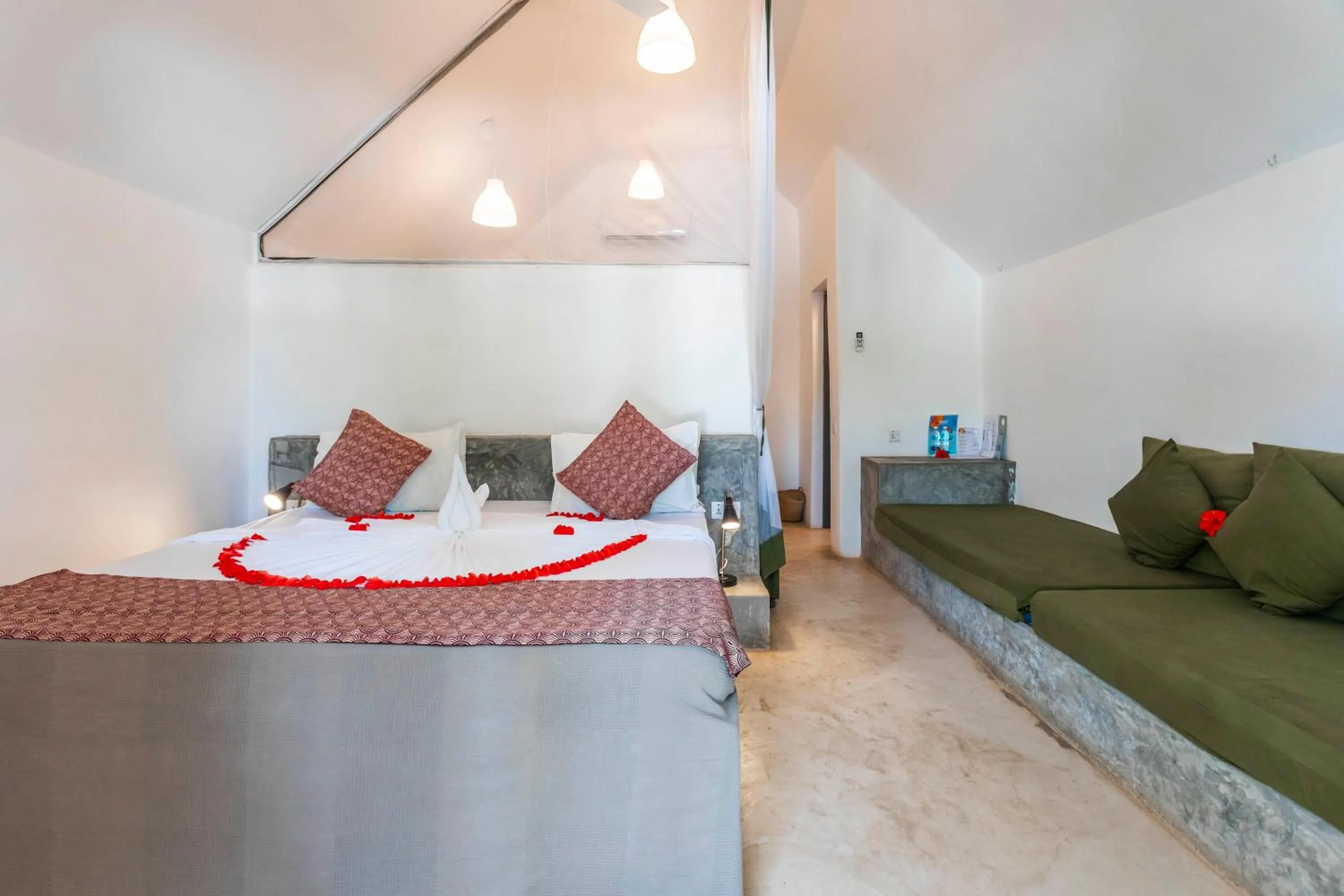 Bed in Fun Beach Hotel