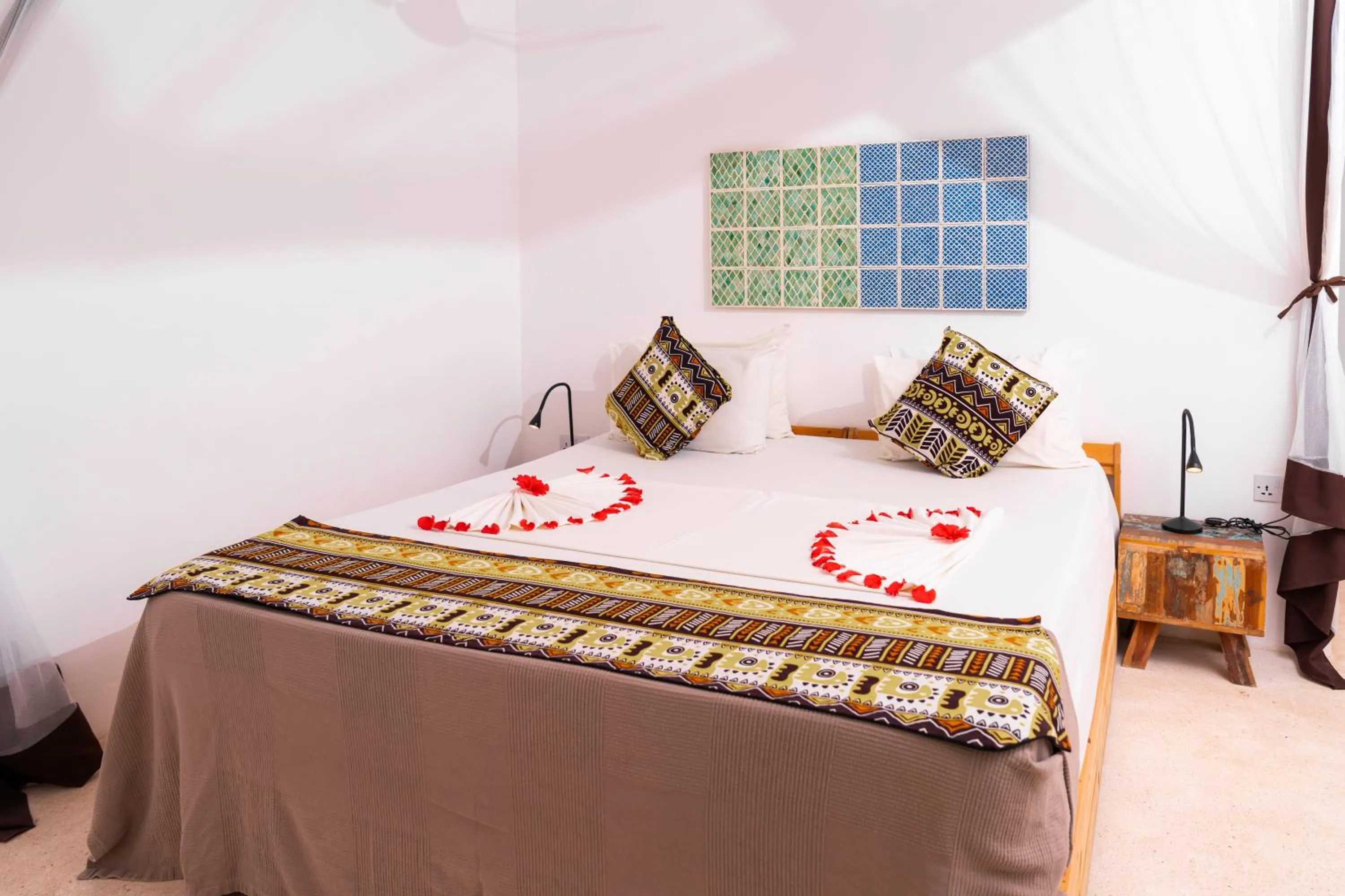 Bed in Fun Beach Hotel