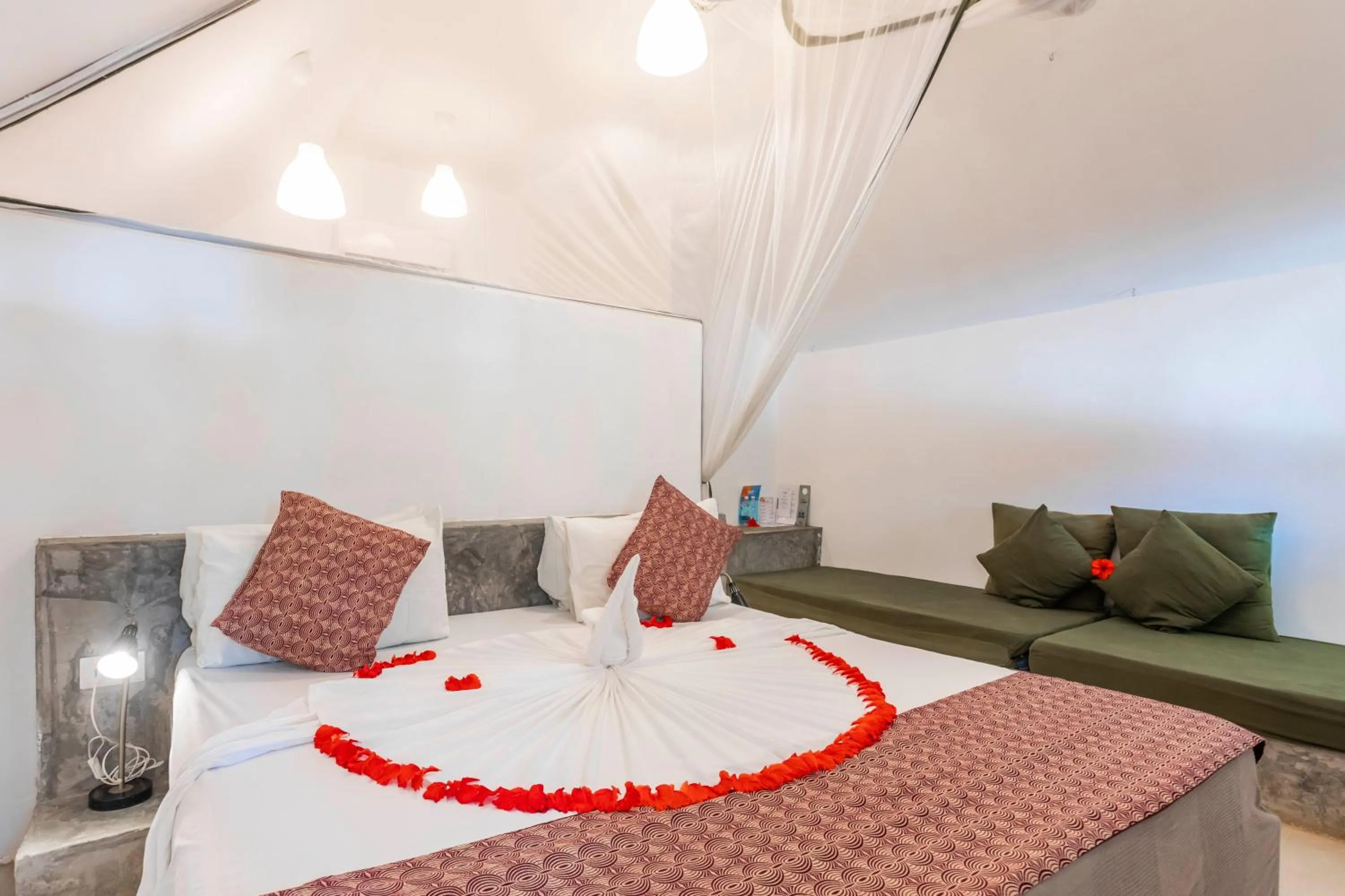 Bed in Fun Beach Hotel