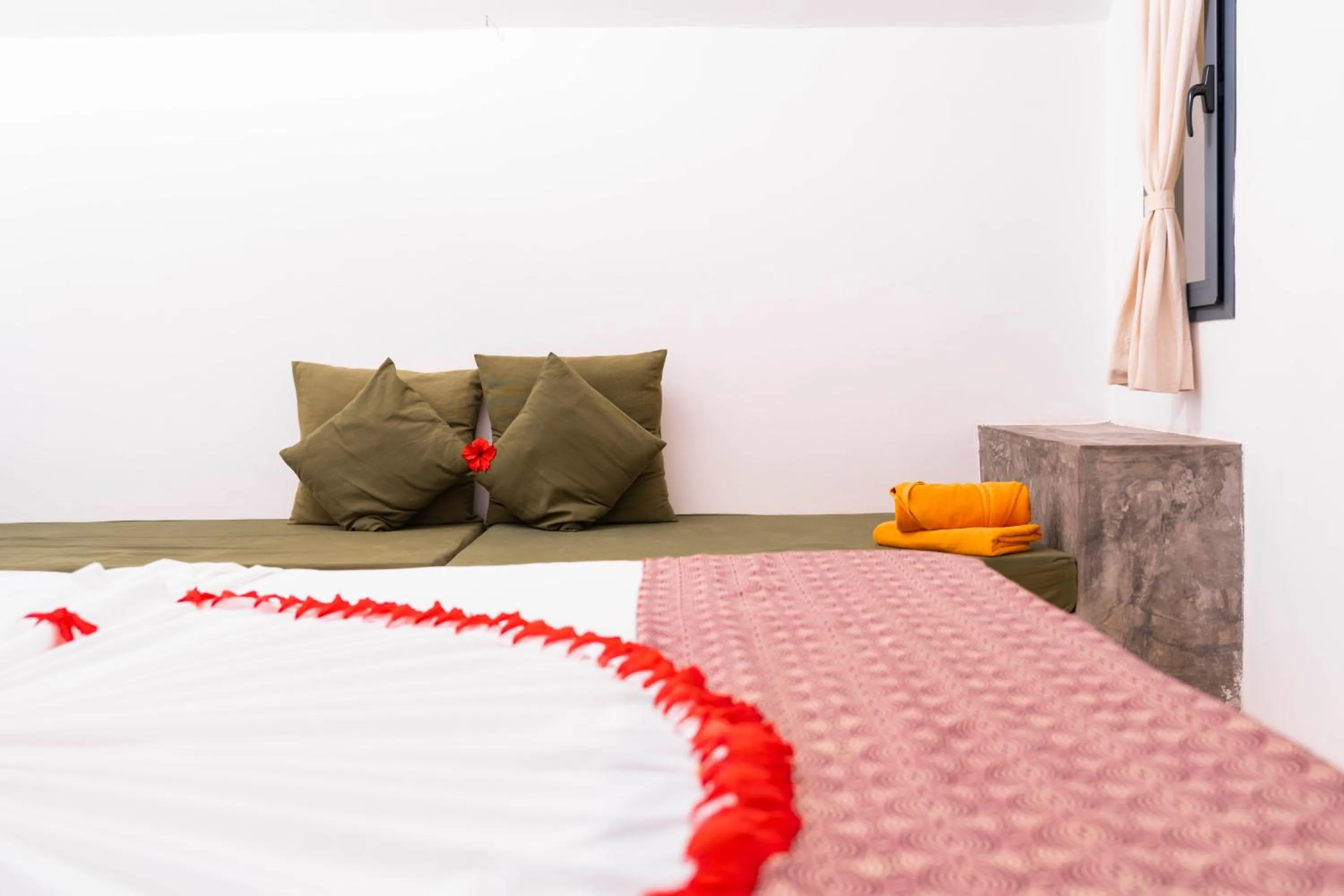 Bed in Fun Beach Hotel