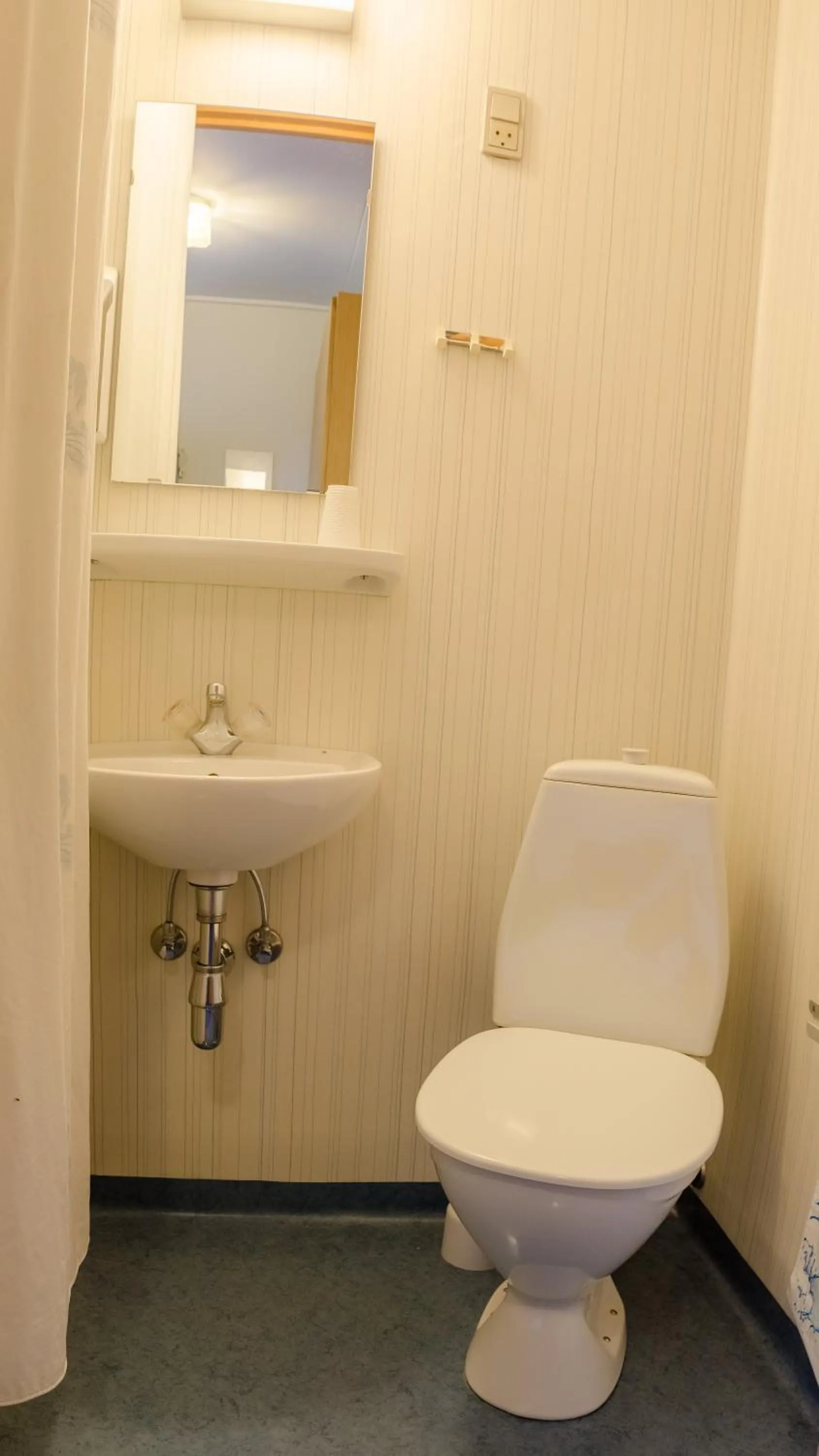 Toilet in Hotel Højgaarden