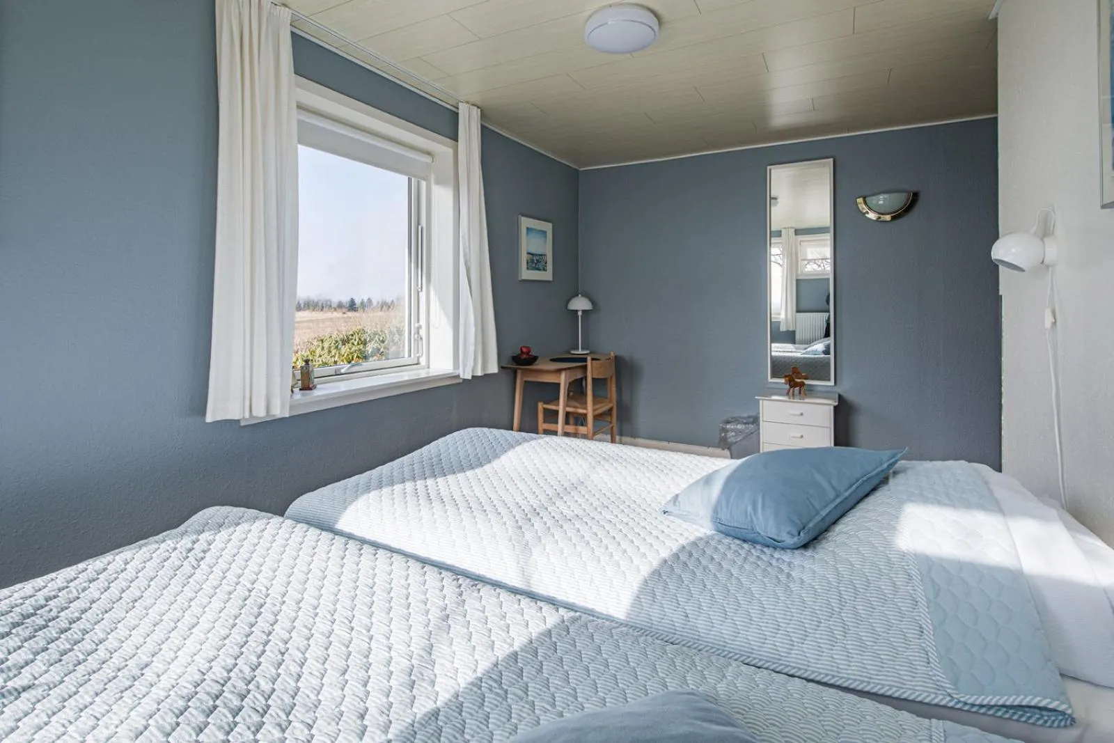 Bed in Hotel Højgaarden