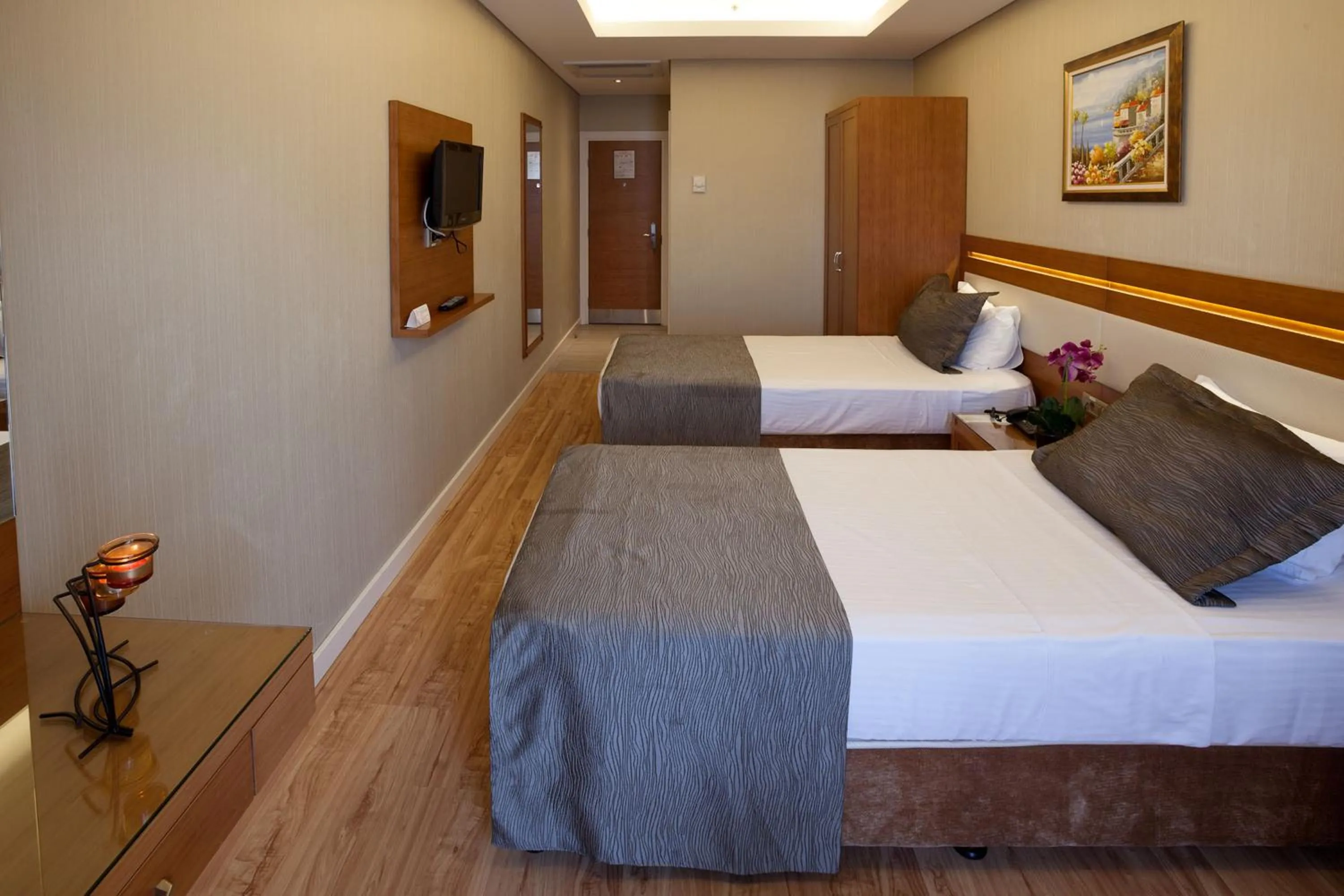 Bed in Sorriso Hotel