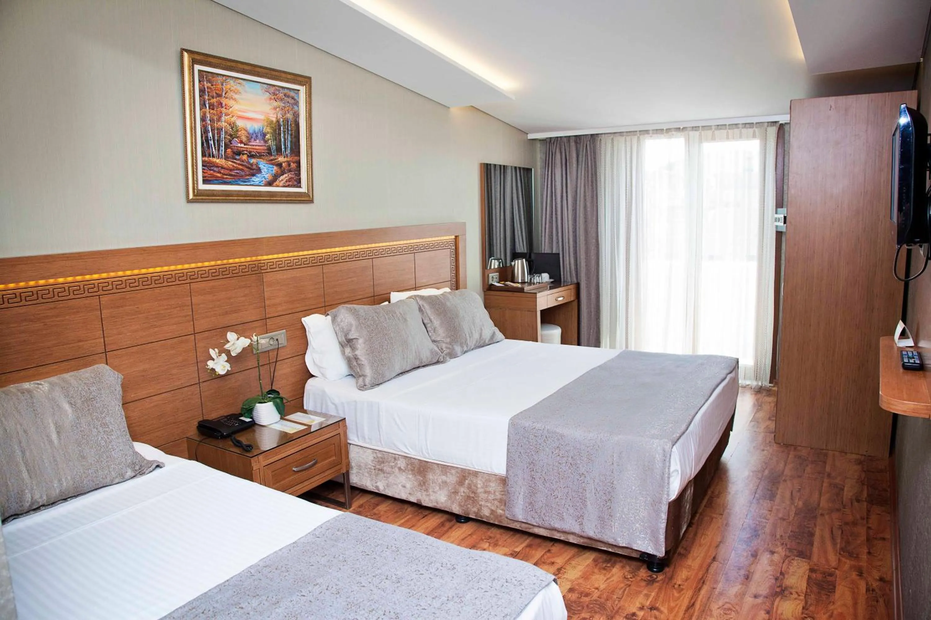 Bed in Sorriso Hotel