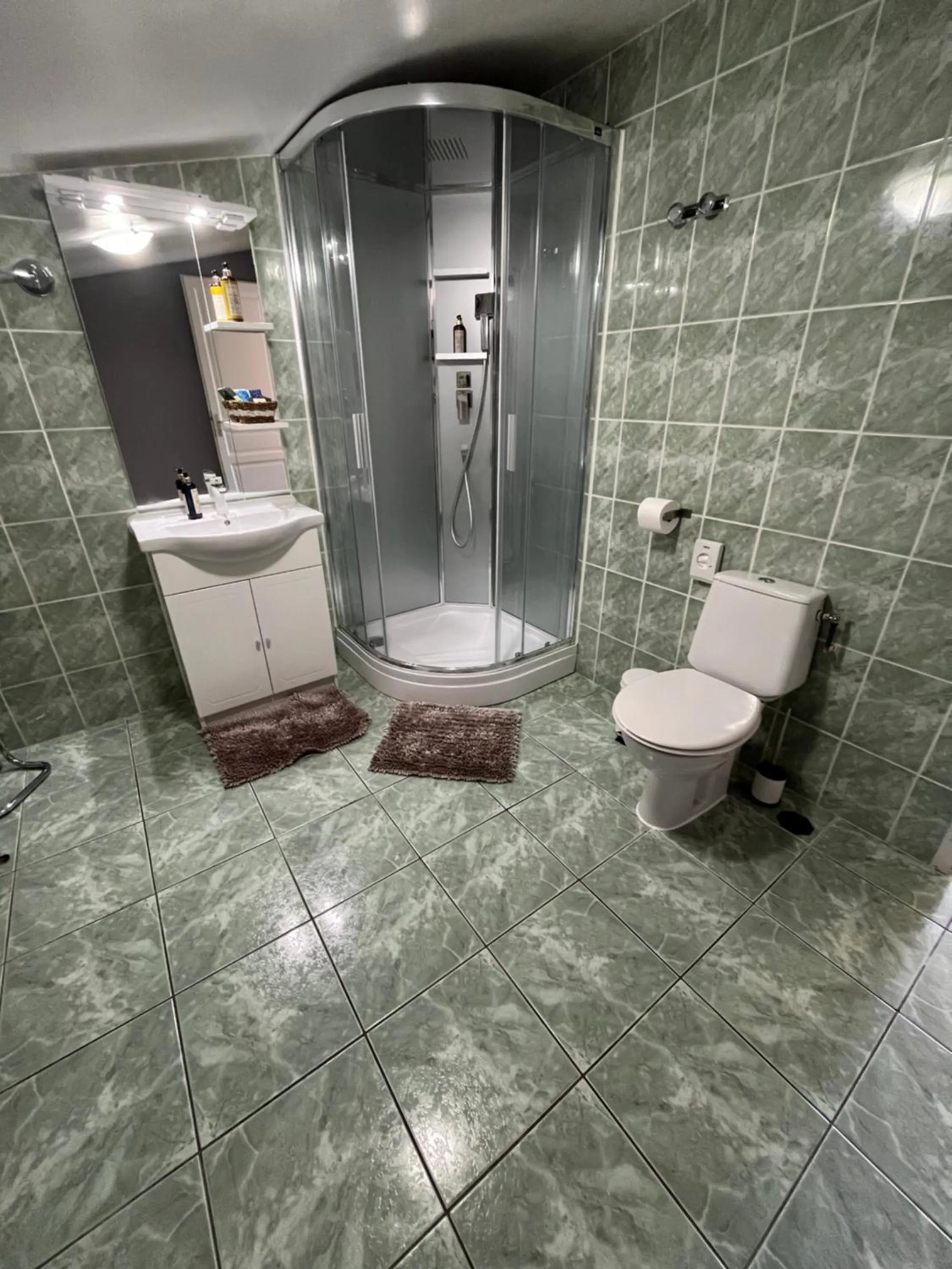 Bathroom in Domaine Lacoste