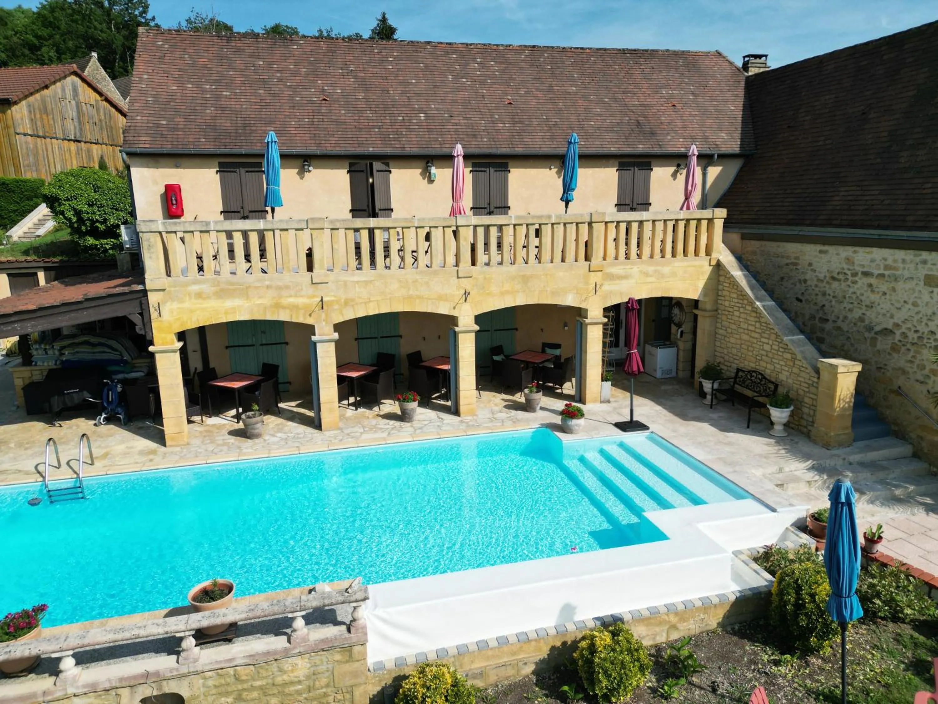 Garden in Domaine Lacoste
