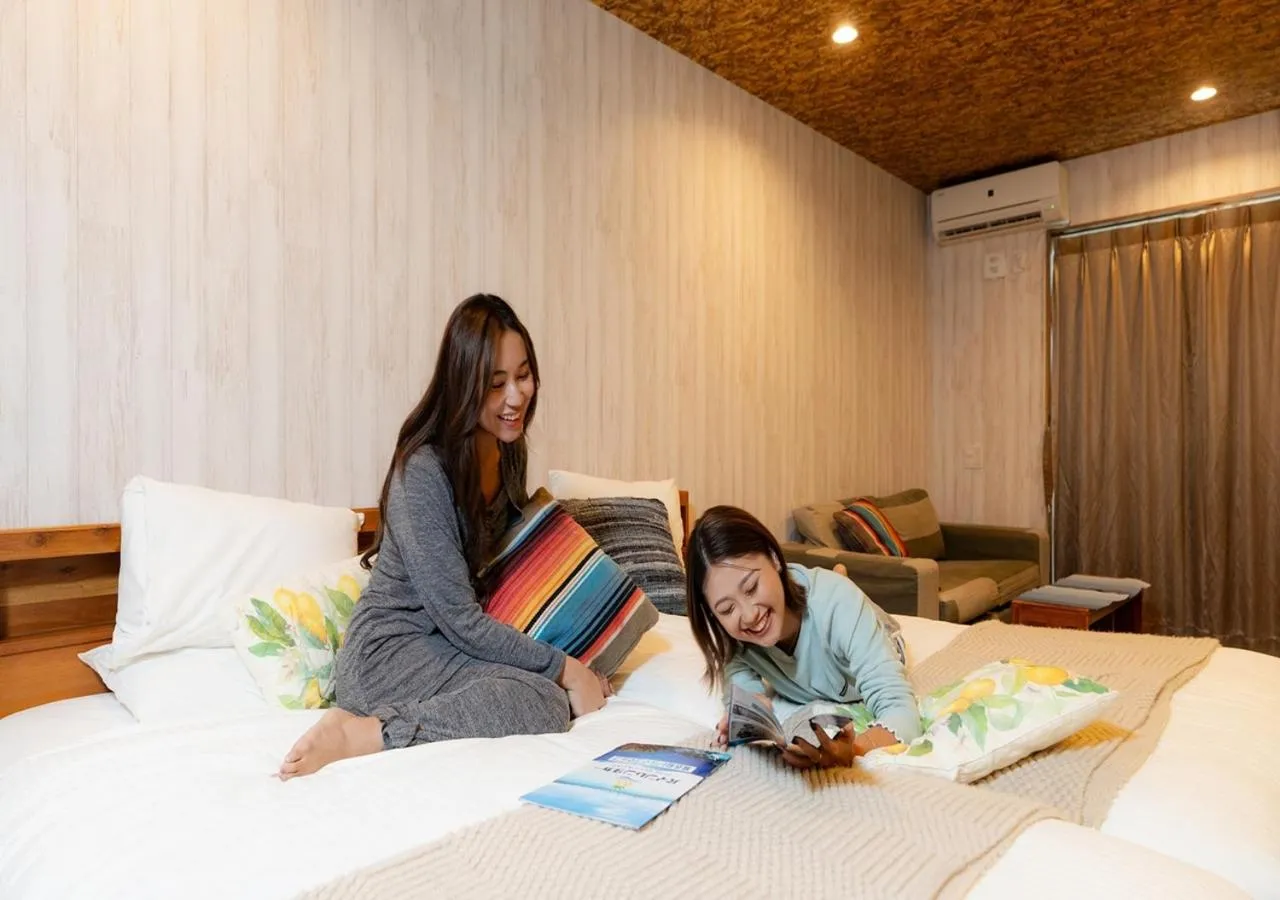 Bed in Palm Springs Miyakojima Resort