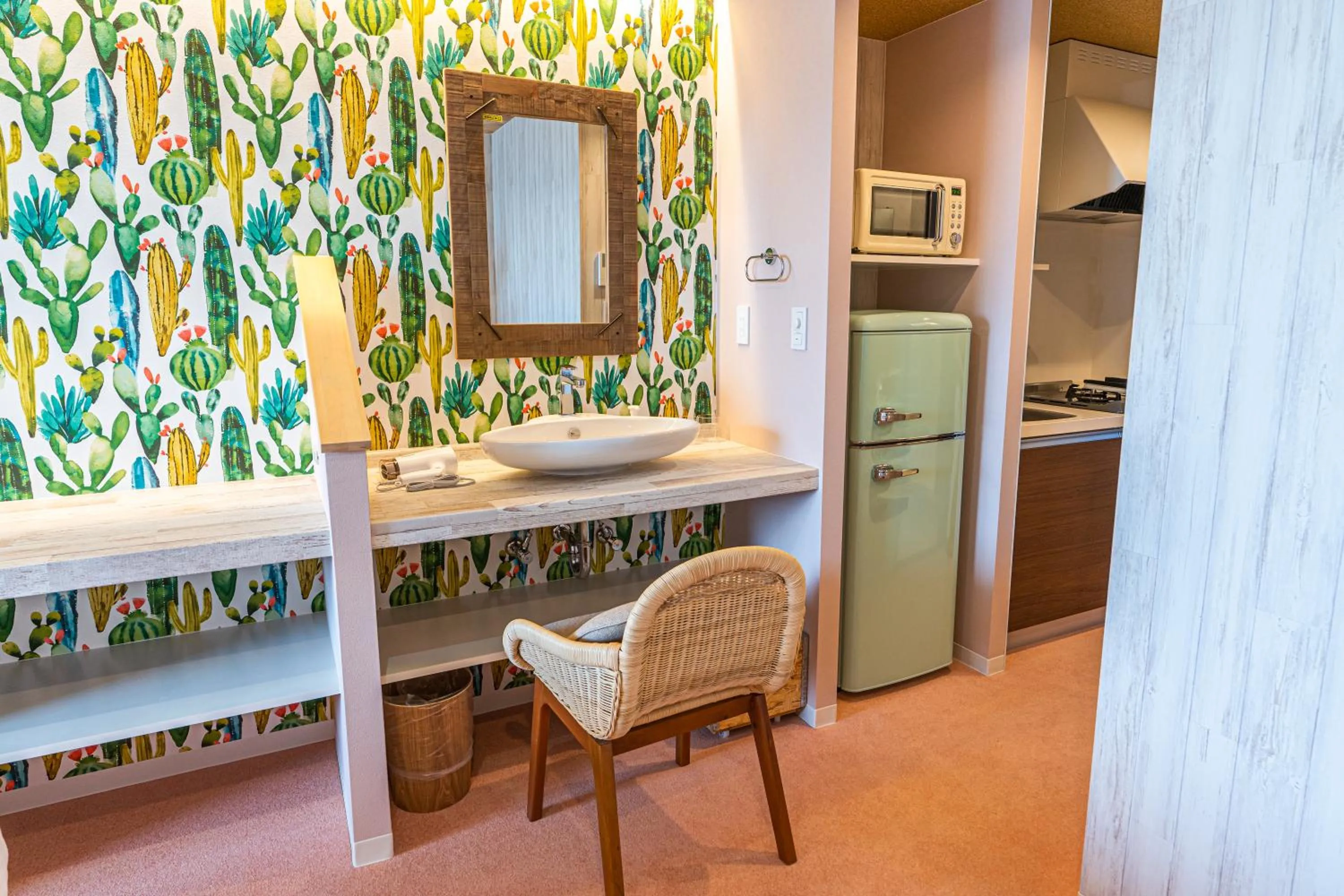 Kitchen or kitchenette in Palm Springs Miyakojima Resort