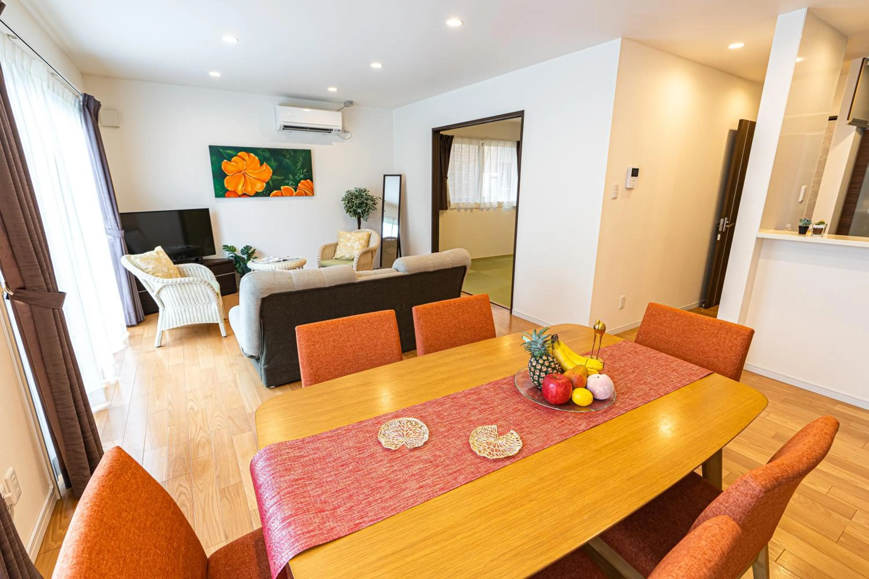 Living room in Palm Springs Miyakojima Resort