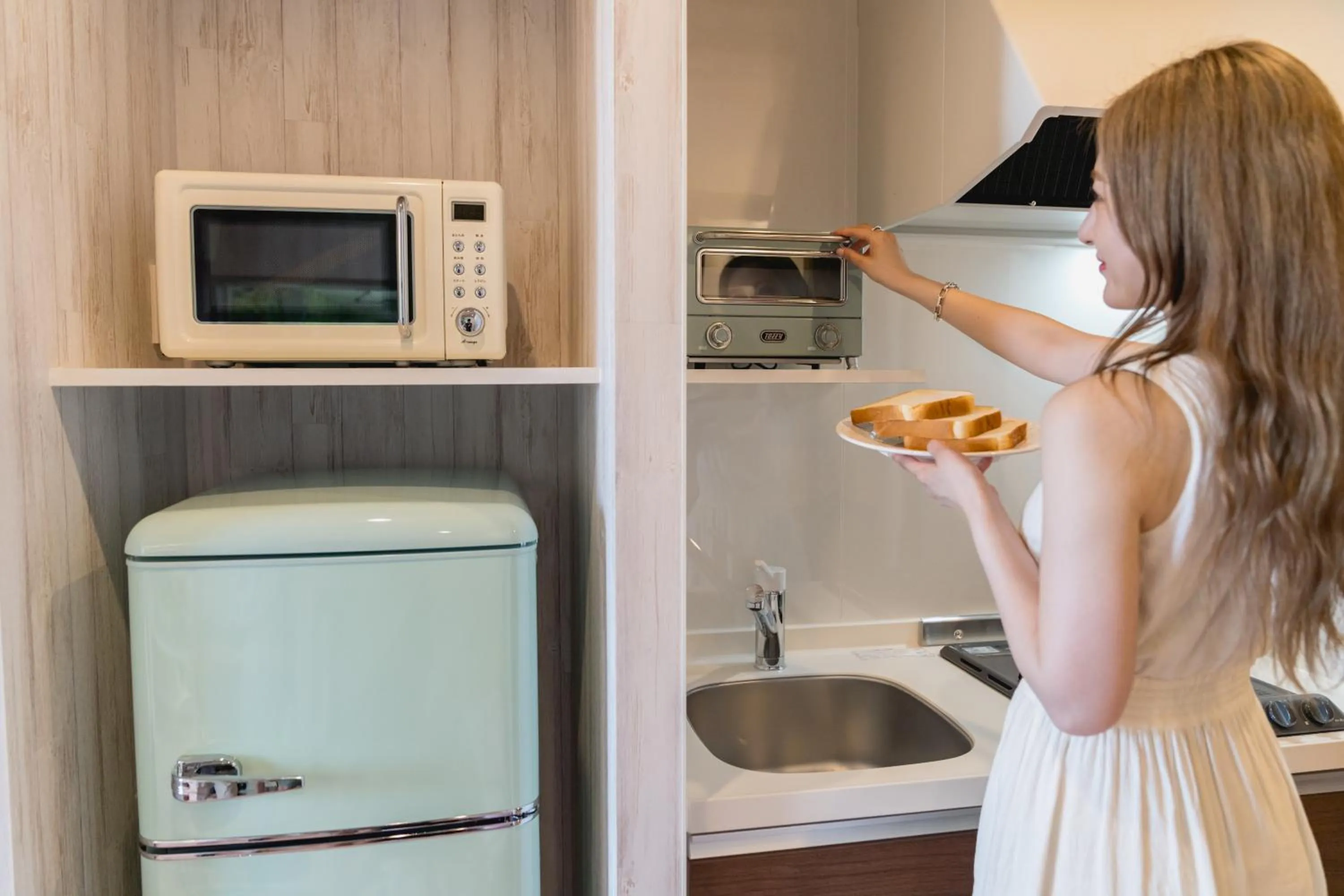 Kitchen or kitchenette in Palm Springs Miyakojima Resort