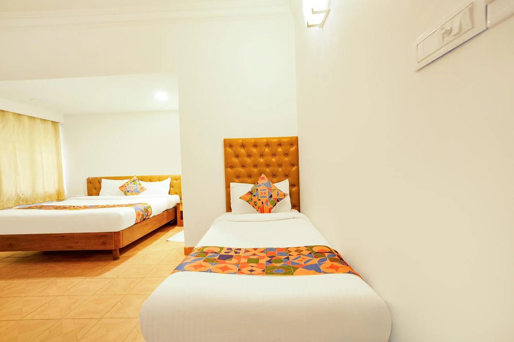 Bed in FabHotel Royale Basant Residency - Gandhinagar